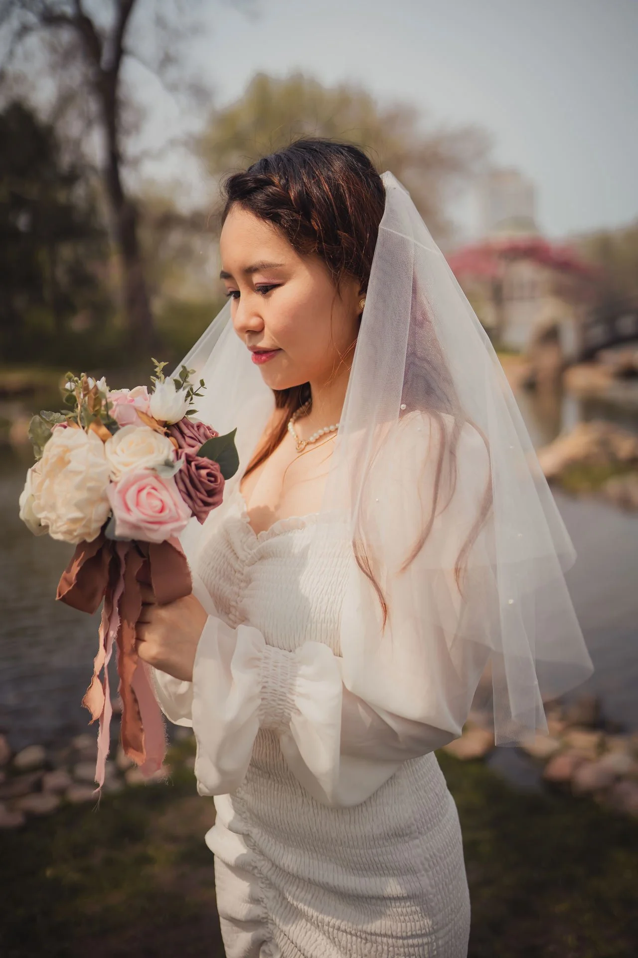 Japanese Garden Chicago Wedding photography