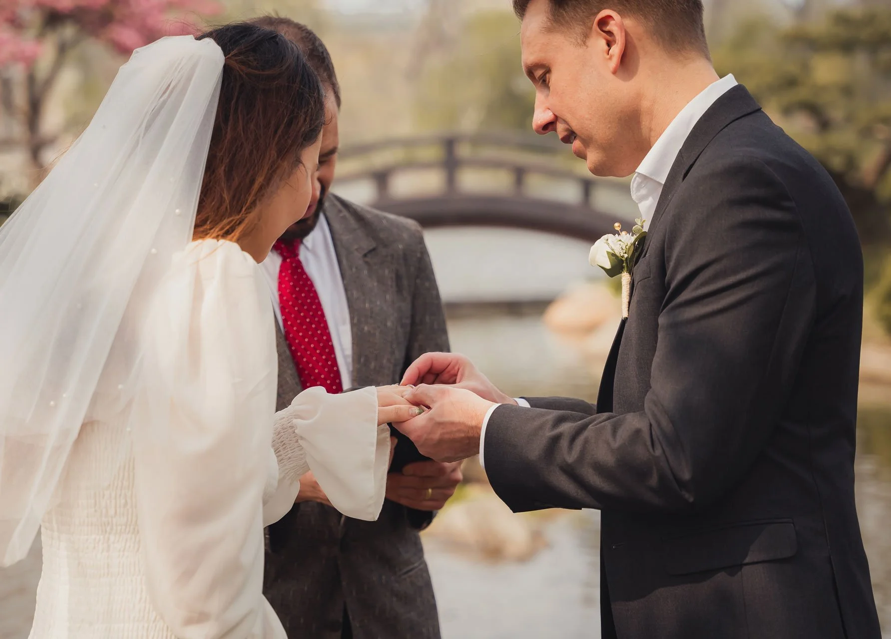 Japanese Garden Chicago Wedding photography