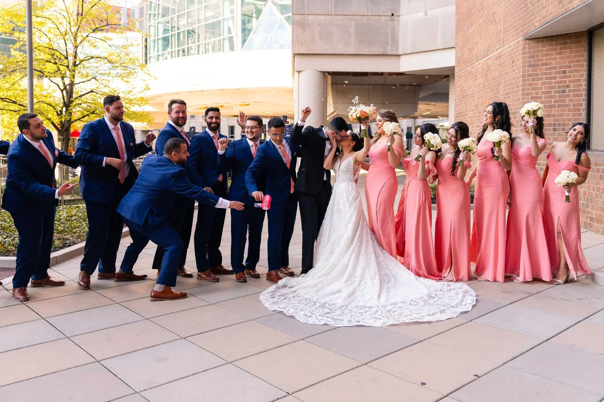 The Arts Garden Indianapolis Wedding photography