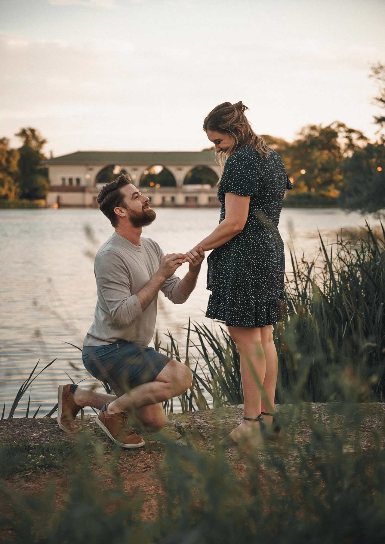 Humboldt Park Chicago Proposal Photography