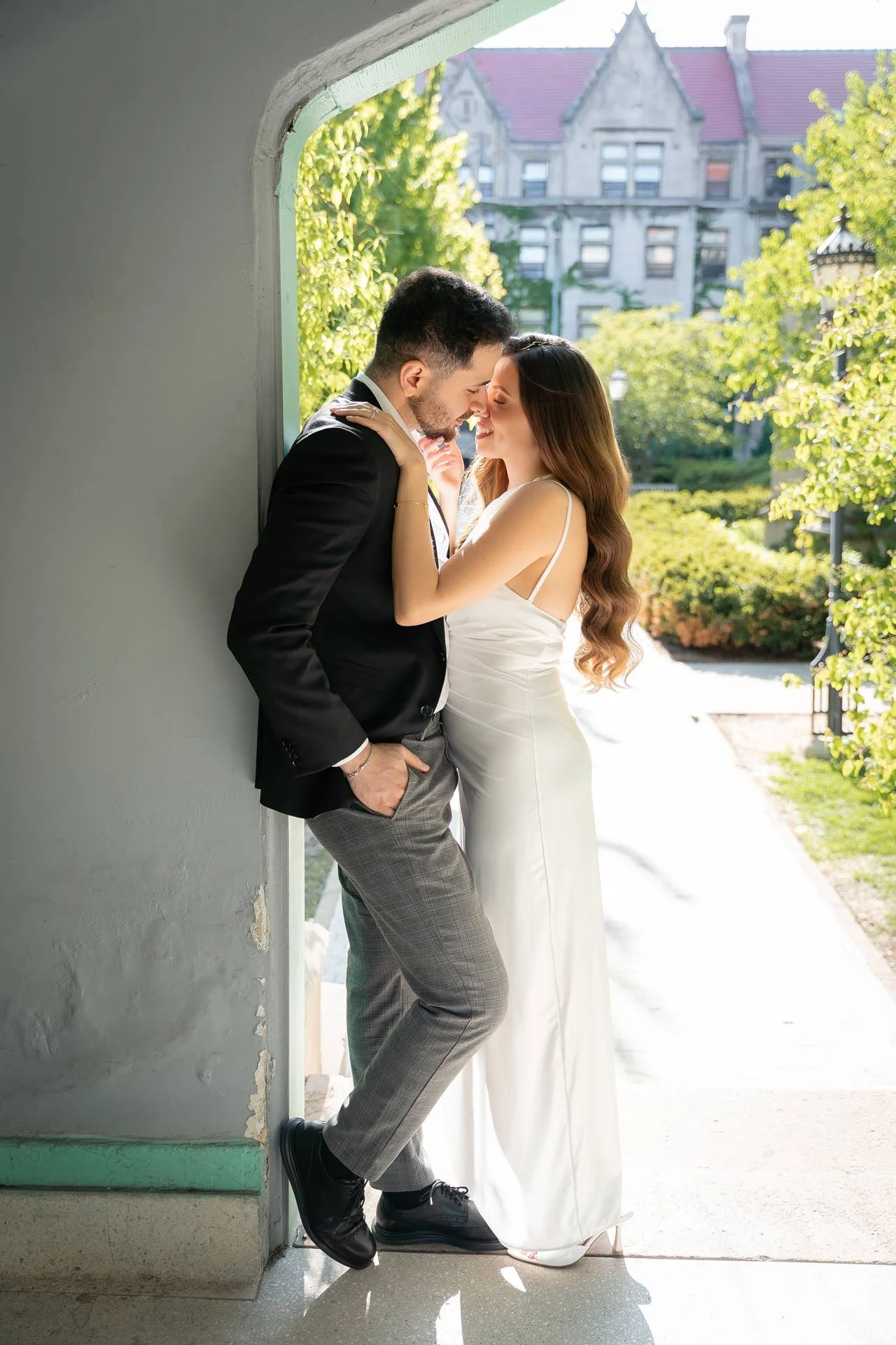 University of Chicago Engagement Photos Caleb Schaftlein Photography