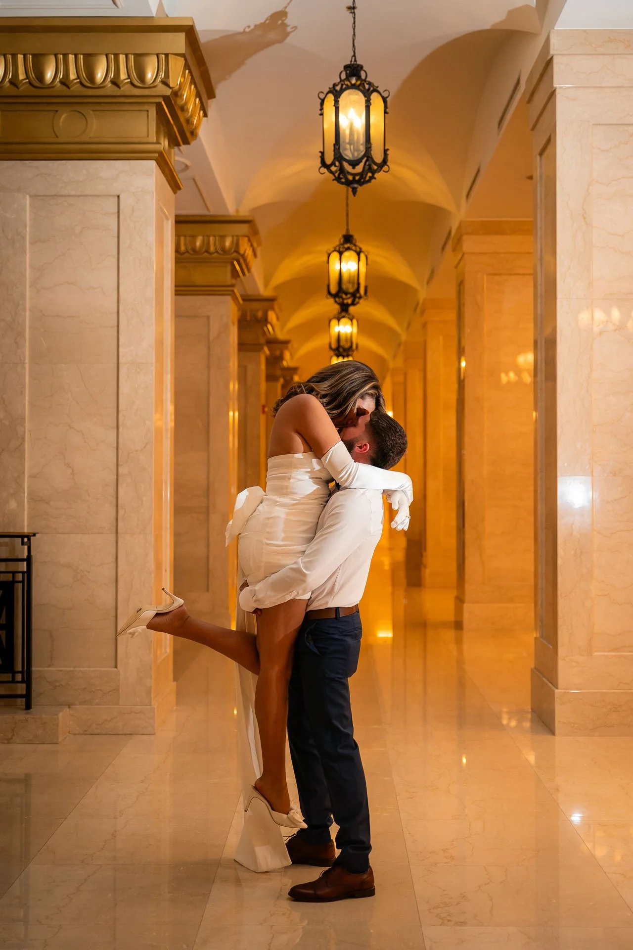 JW Marriott Chicago Proposal Engagement Photography