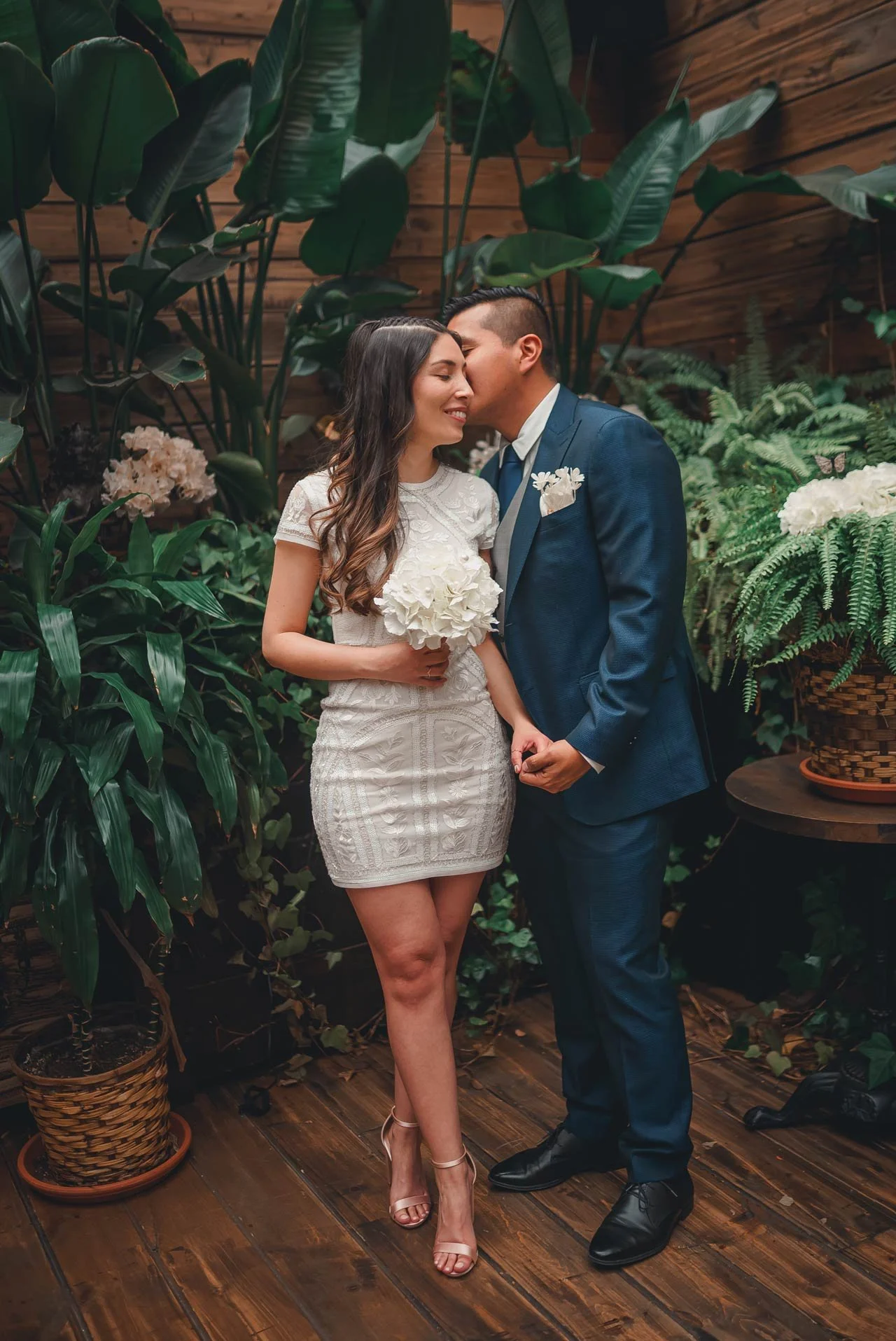 The Botánico Chicago Engagement Wedding Photography
