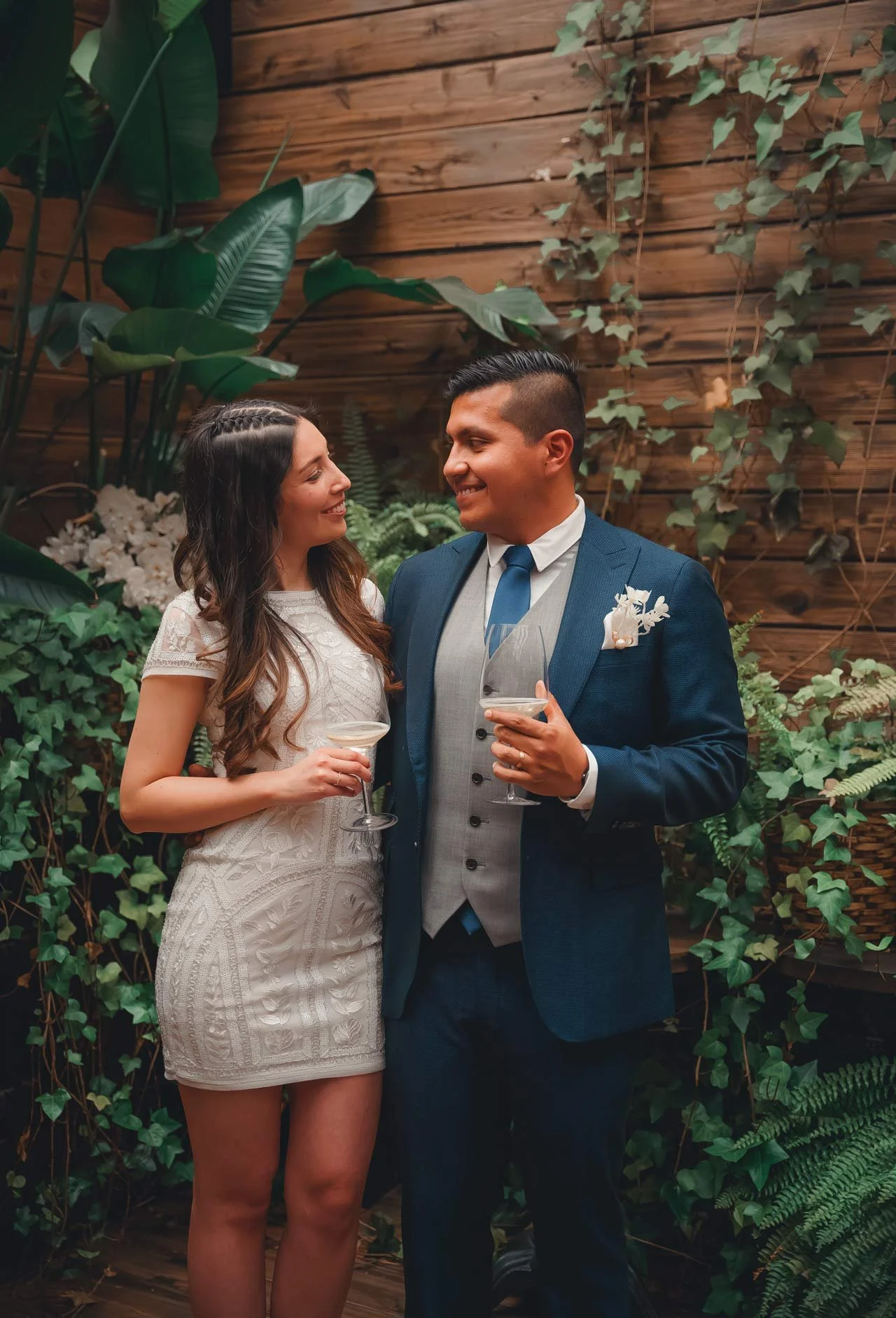 The Botánico Chicago Engagement Wedding Photography
