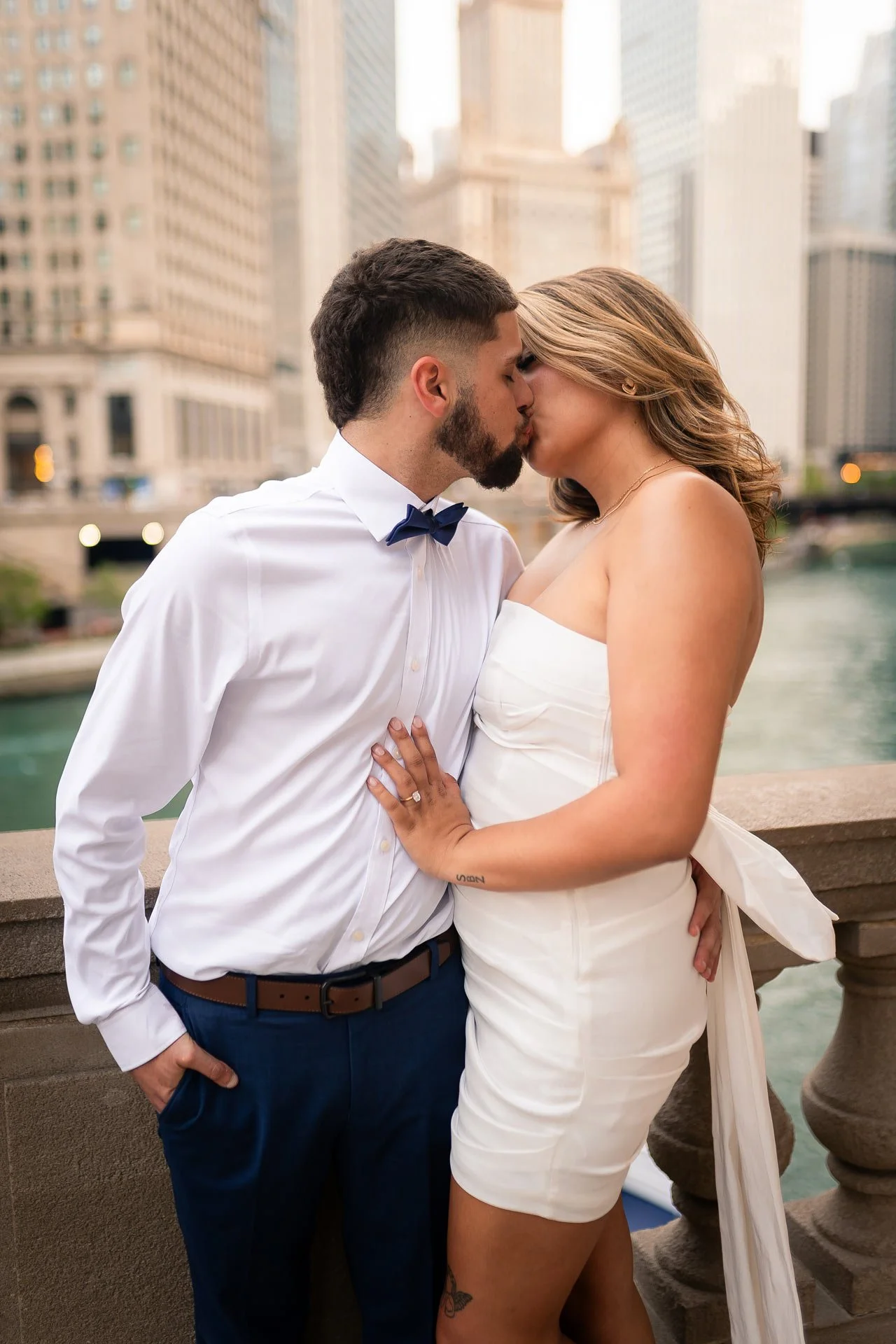 JW Marriott Chicago Proposal Engagement Photography