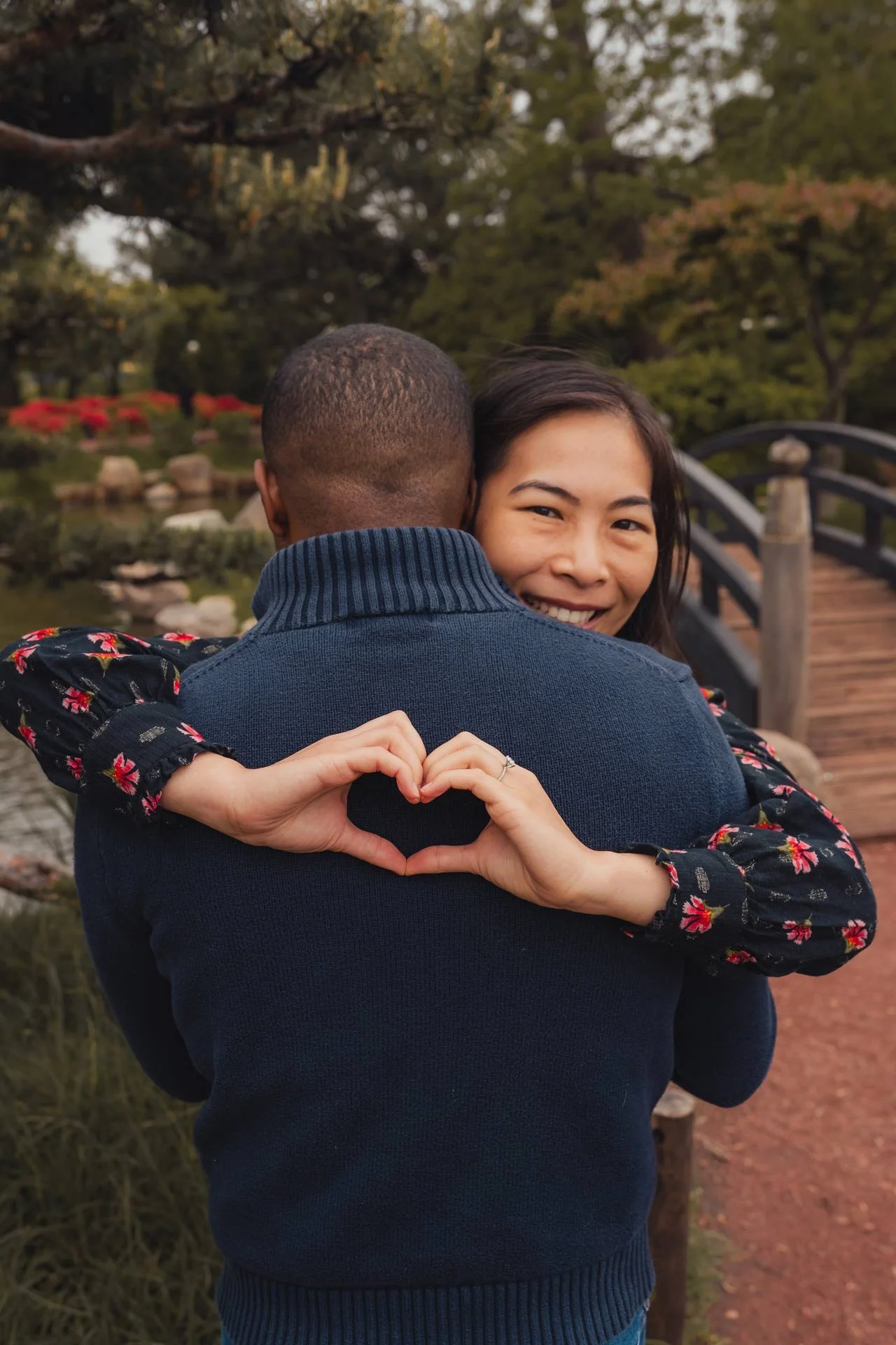 The Japanese Garden Chicago Proposal Engagement Wedding Photography