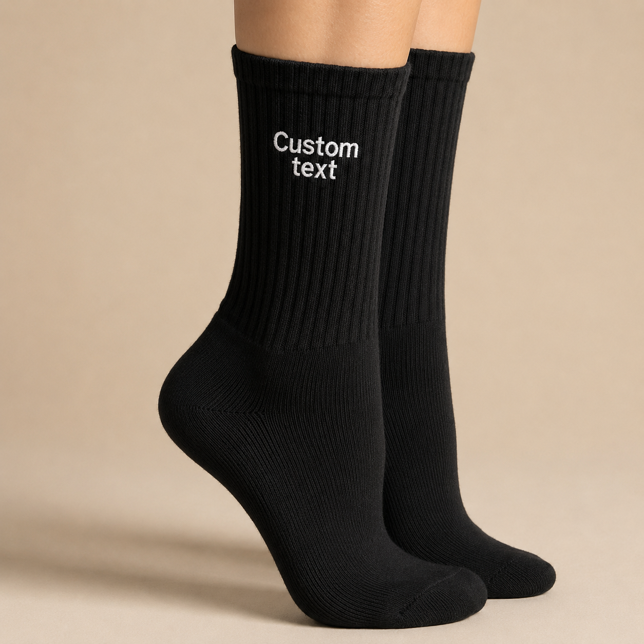 Personalised Text Socks