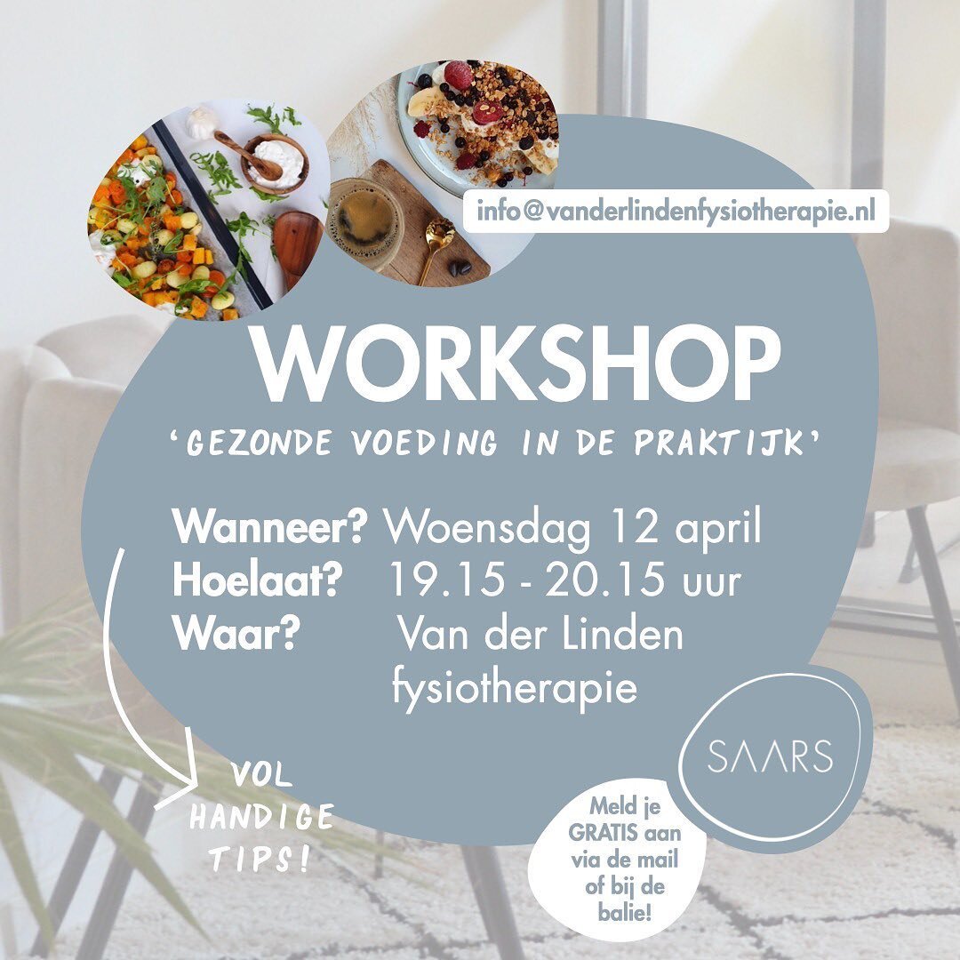 Meld je nu GRATIS aan!
&bull;
&bull;
&bull;
#dm #saarsvoeding #gezondeten #gezondevoeding #gezondelifestyle #workshop #saars #tips