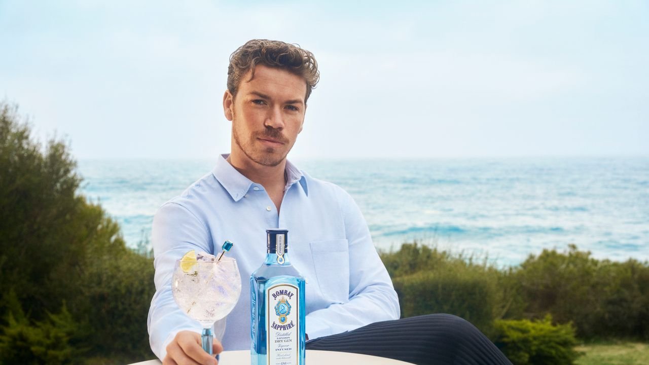 Will Poulter's Postcard from the Blue. Bombay Sapphire x British Vogue