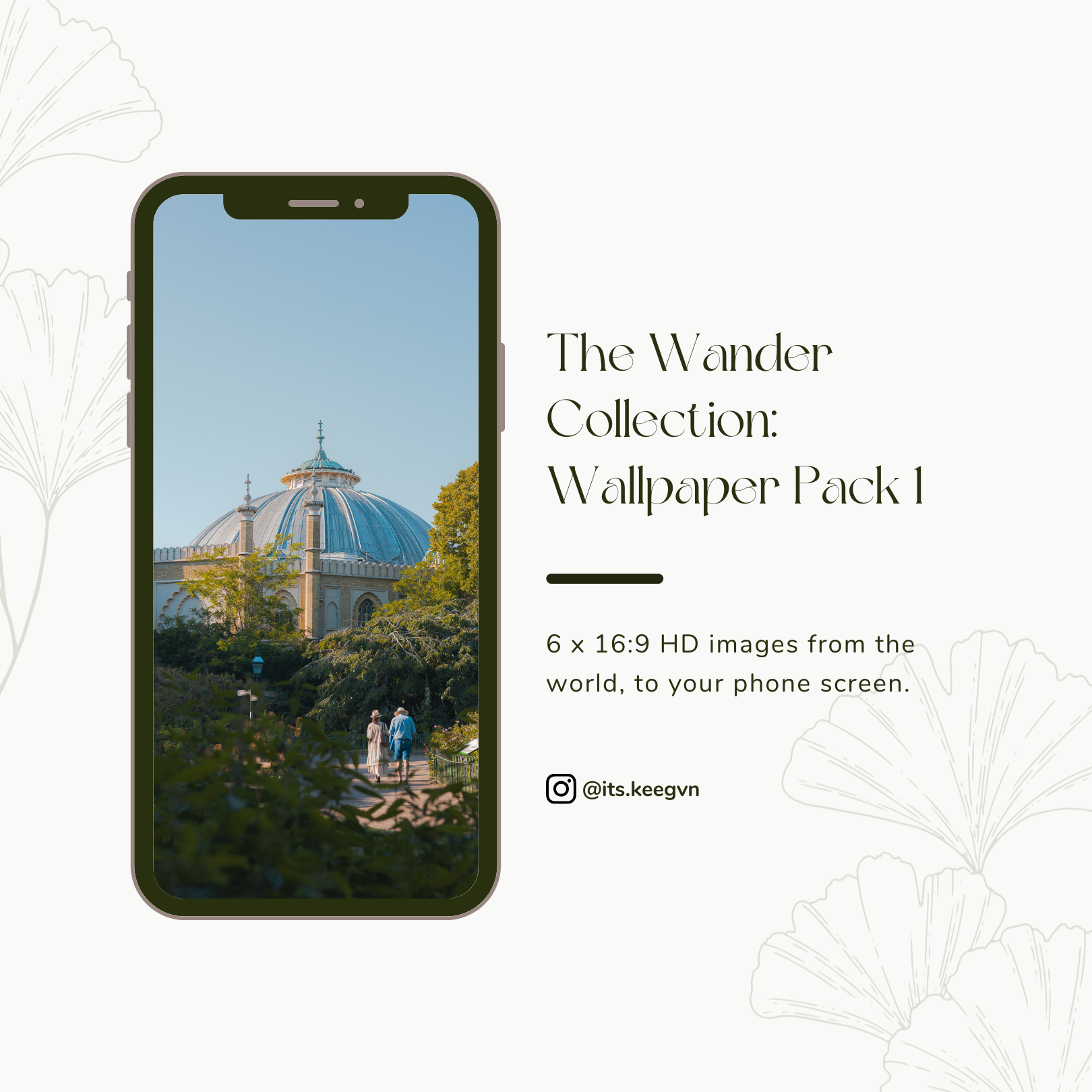 Wallpaper Pack 1: Sea & Sky // The Wander Collection