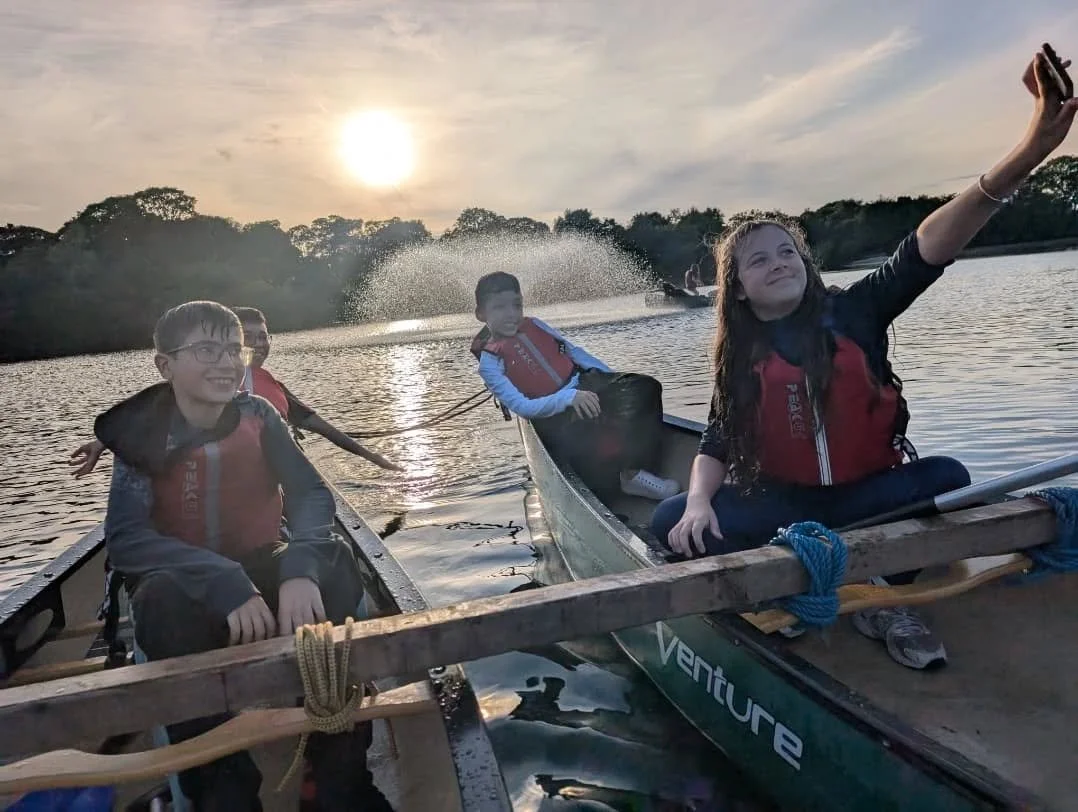An amazing evening out on Taylor Park&rsquo;s Lake canoeing with L30YC! 🚣&zwj;♂️☀️ 

Great teamwork, lots of laughs, and plenty of splashes along the way! 🌊✨ 

#L30YC #CanoeingAdventure #TaylorPark #SummerEveningFun