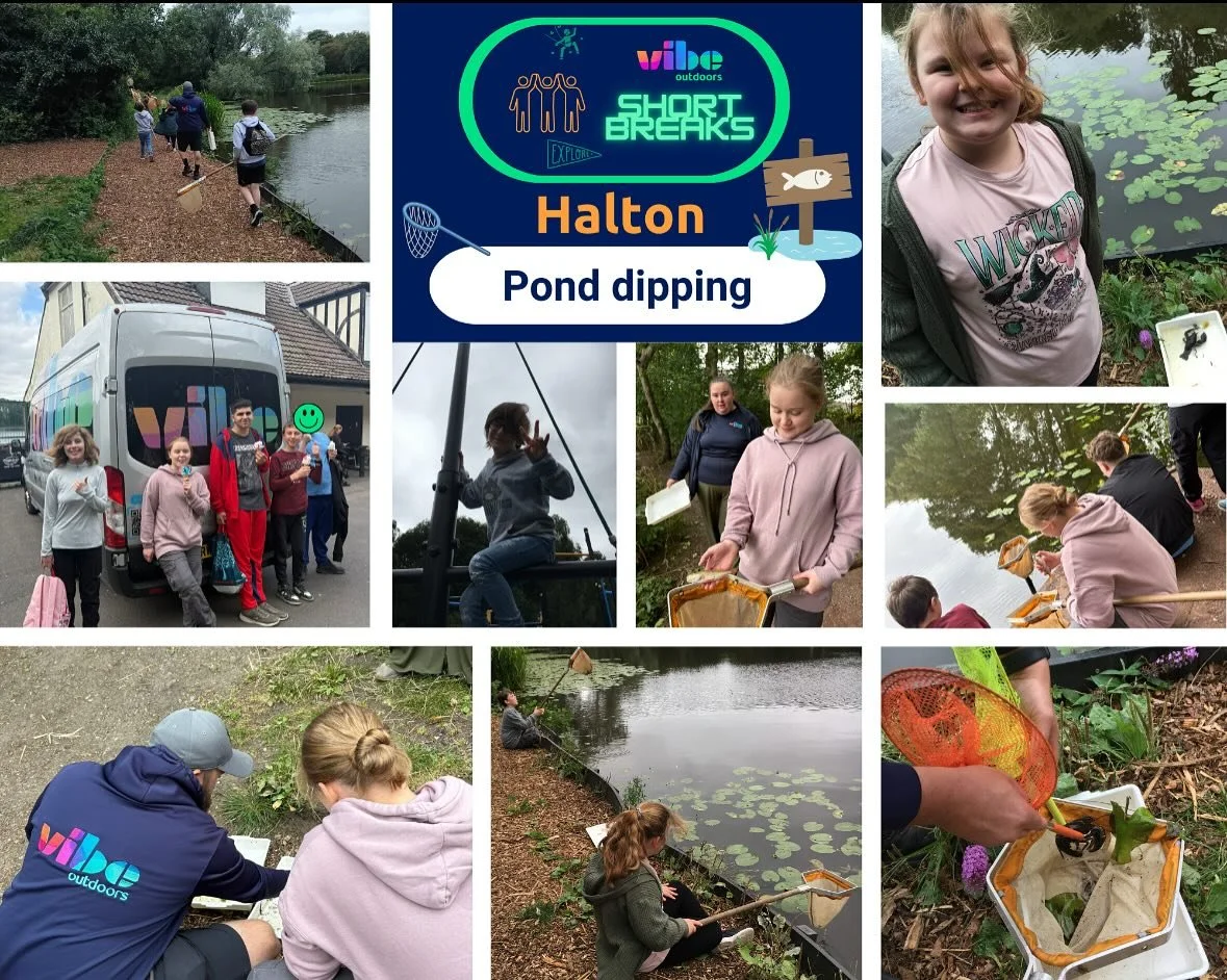 Last month’s #Halton #ShortBreaks outdoors session included a pond dipping activity! Young people loved visiting local ponds to explore the wildlife 🐠🦀🐚🌊
@vibeukorg #ponddipping #adventure #outdoors #education #LOTC #AALA #Adventuremark #n
