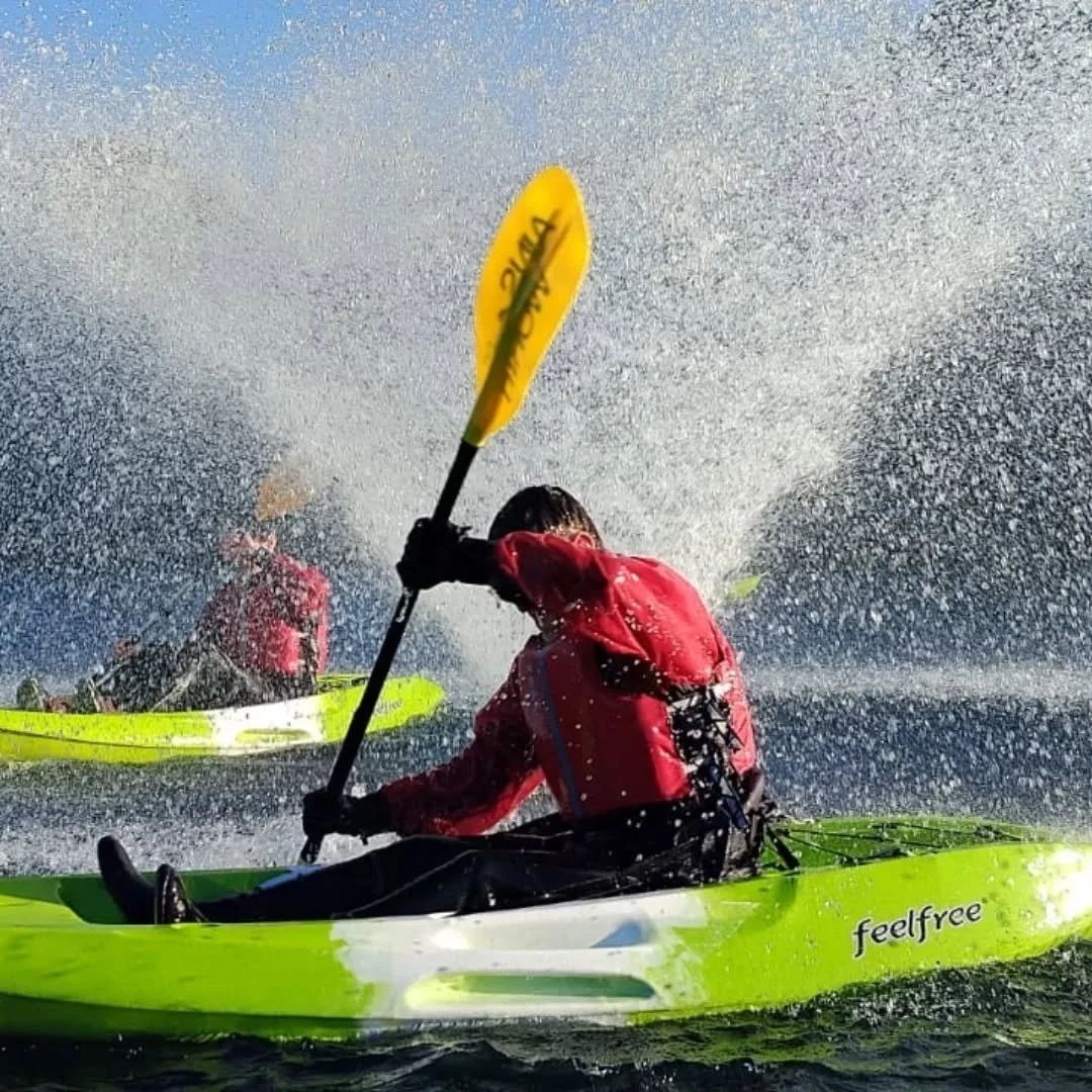 ❄️Our PVP college cohort showed so much resilience and determination on the water today in cold conditions.  Super proud of them all challenging themselves and carrying on even if their hands felt like little blocks of ice🧊 🛶 Well deserved hot choc