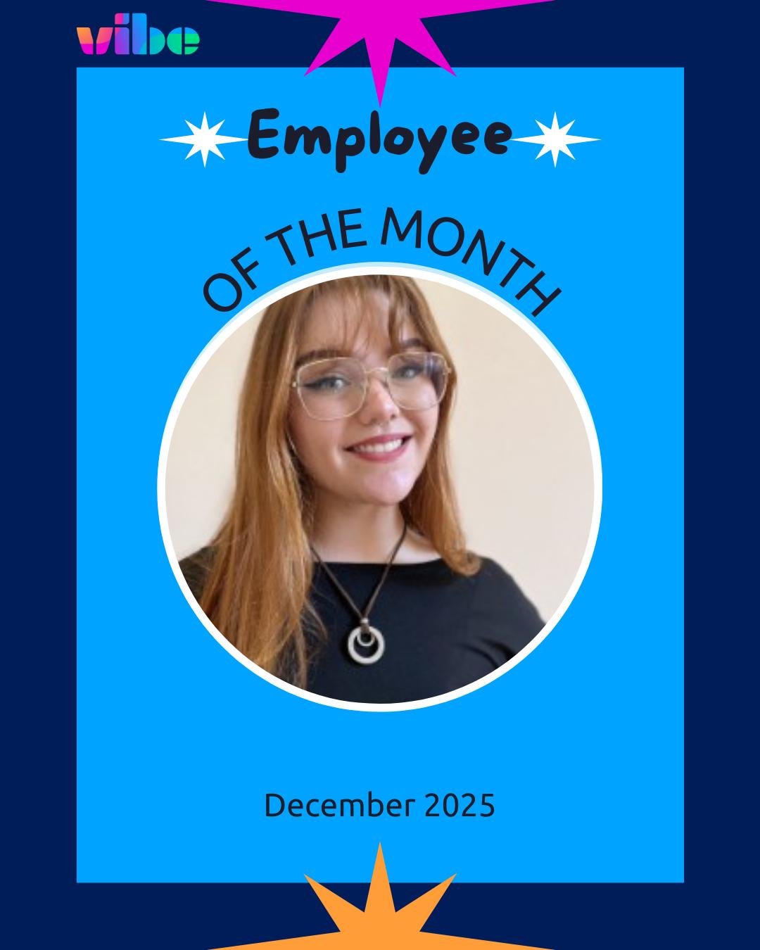 🌟 December&rsquo;s Employee of the Month - Casey 🌟

We&rsquo;ve had some really lovely feedback about Casey this month from people across the team. She&rsquo;s doing a brilliant job, speaks with so much passion about her role, and is always coming 