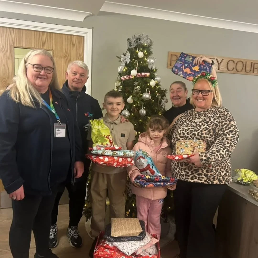 Me Time and Paisley Court Nursing Home in Dovecot, our young people shared gifts with residents, and were kindly gifted pyjamas in return.
Smiles, conversations and small moments that meant a lot to everyone involved.
A beautiful reminder of how powe