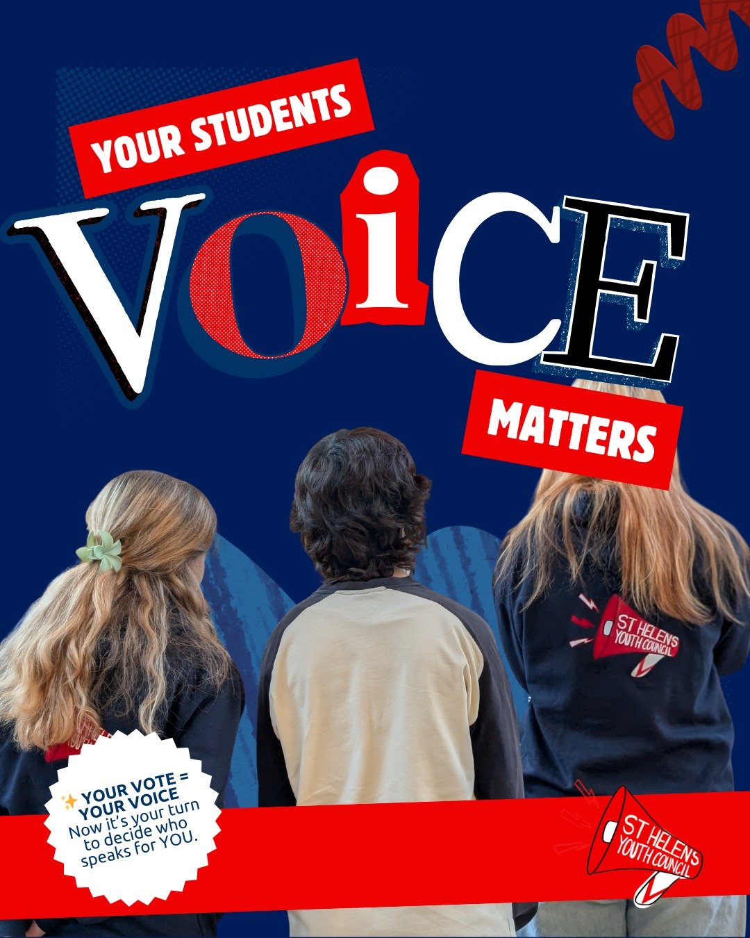 🎓 Schools of St Helens &ndash; Your Students&rsquo; Voices Matter

The MYP Elections are happening now and we&rsquo;re encouraging schools to get involved.

✔ Run a vote in tutor time or assembly
✔ Use our simple classroom tally system
✔ Send result