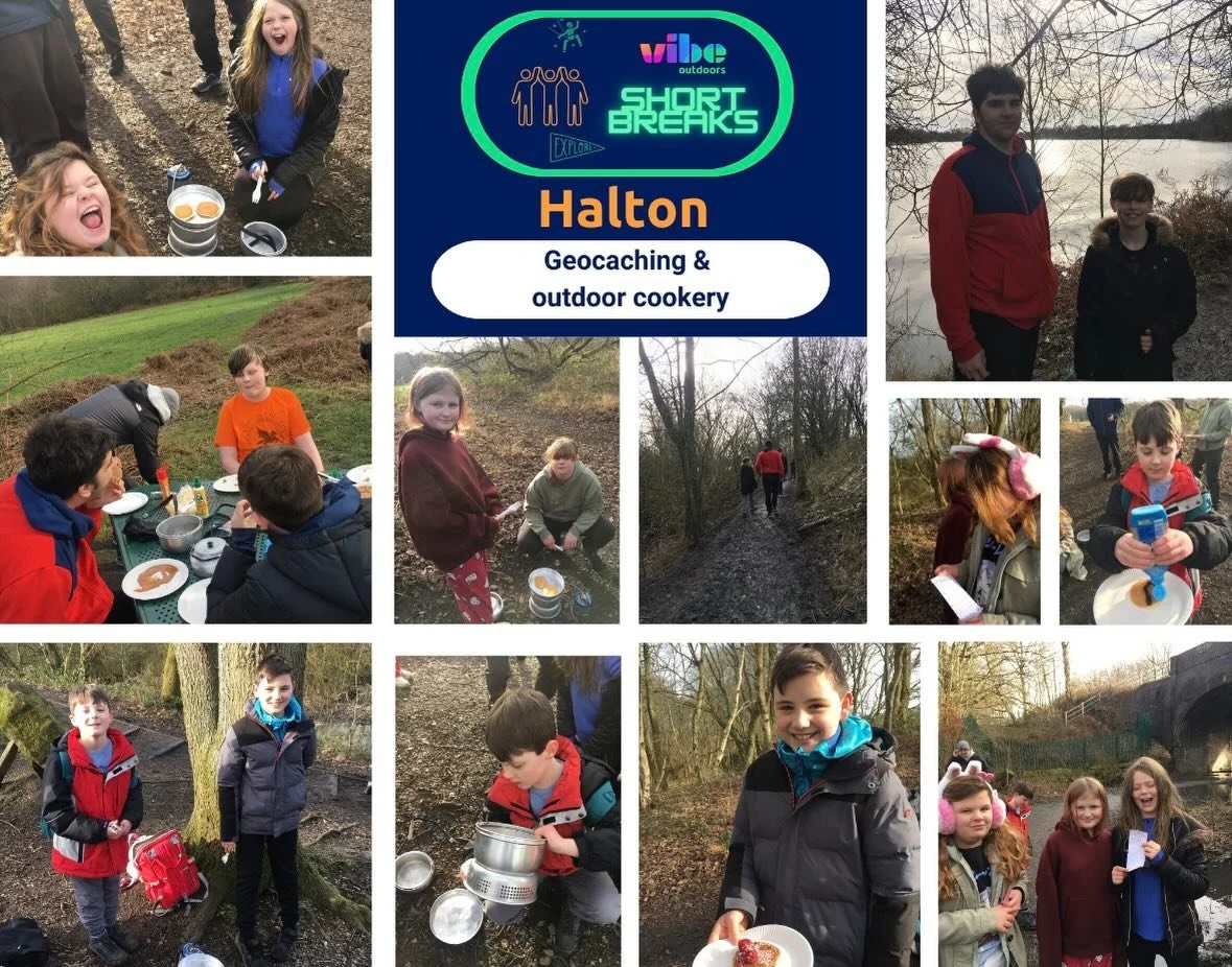 The February session of our #HaltonShortBreaksOutdoors club fell on #shrovetuesday so we incorporated making and decorating pancakes into our adventure walk! 🥞 
The young people loved their outdoor cookery activity and engaged in geocaching also! 🔍