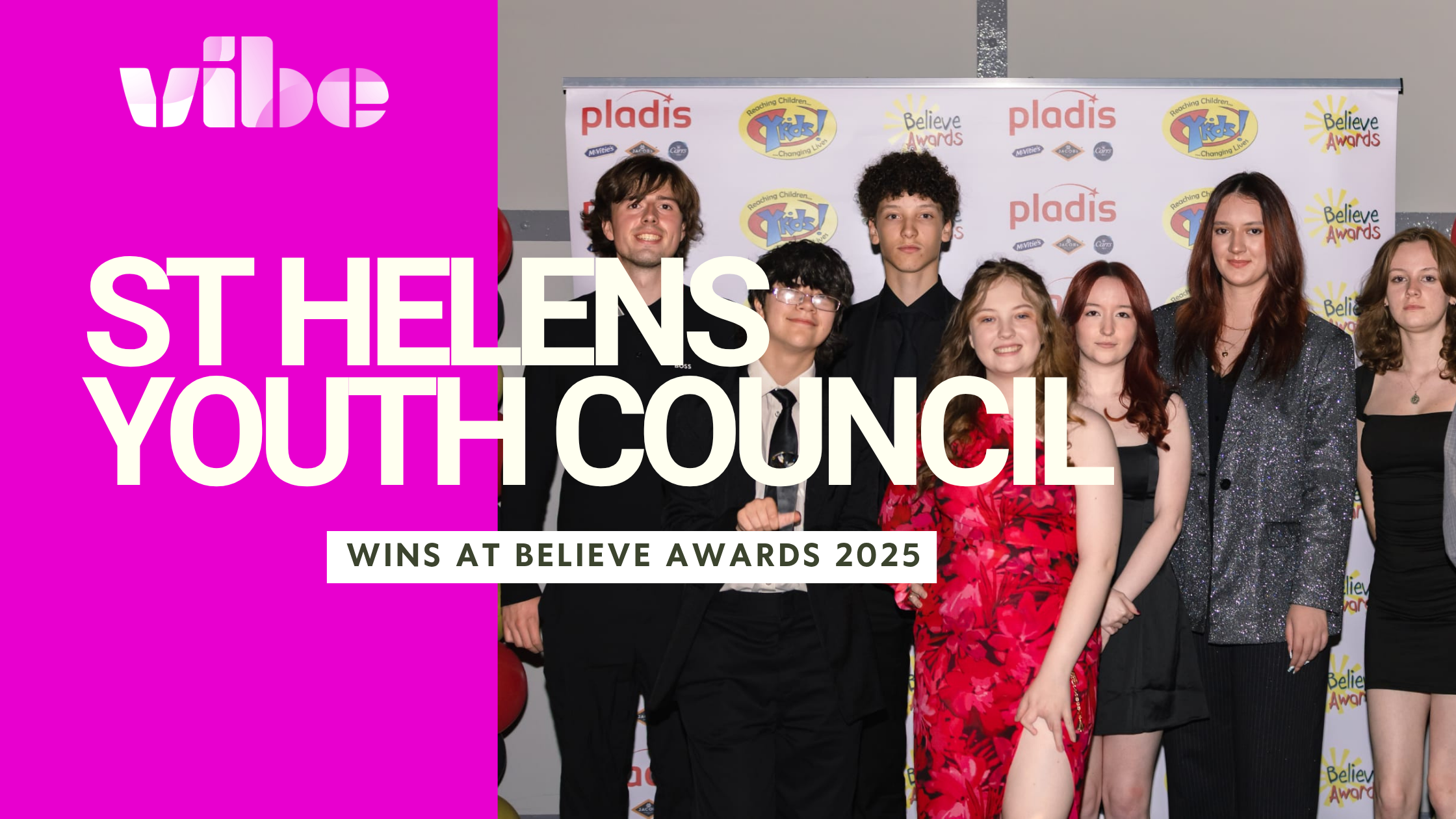 St Helens Youth Council Wins “Treasure Chest” Award at Believe Awards 2025 🏆