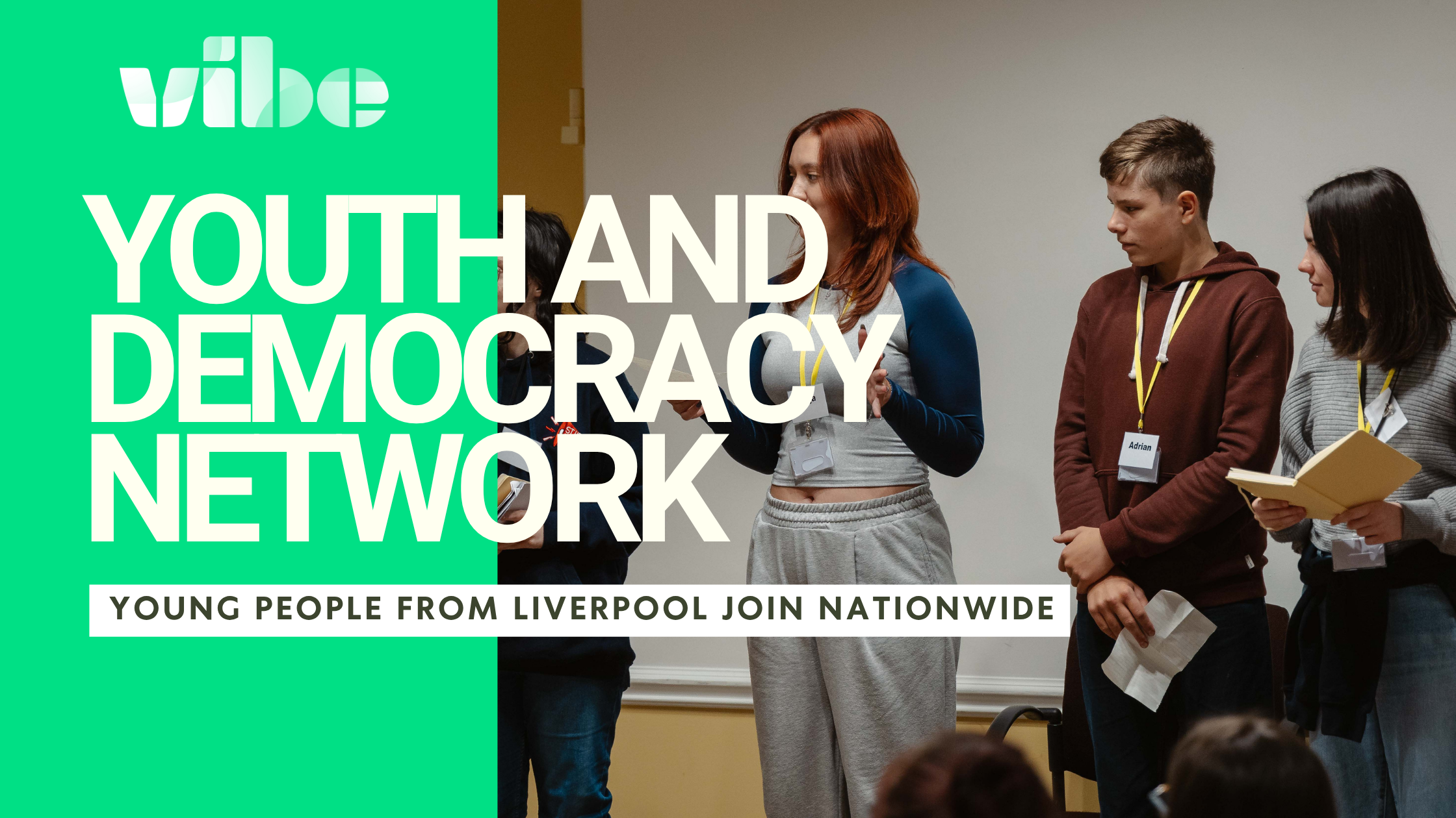 Young people from Liverpool join nationwide youth and democracy network