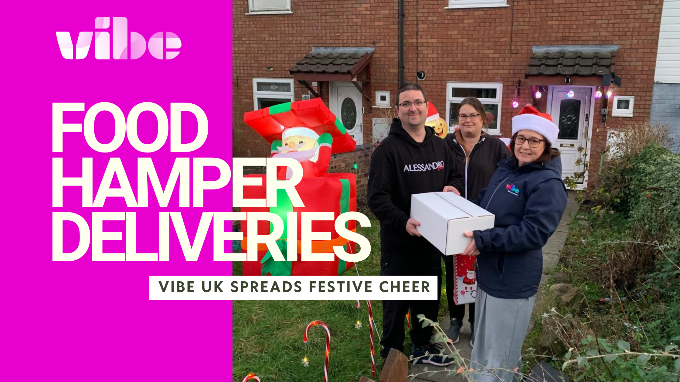 Vibe UK Spreads Festive Cheer with Food Hamper Deliveries