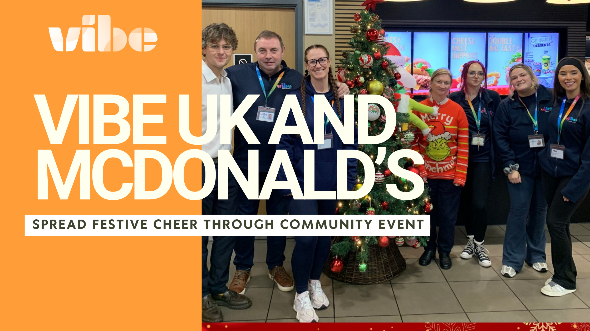 Vibe UK and McDonald’s Aintree Spread Festive Cheer Through Community Event