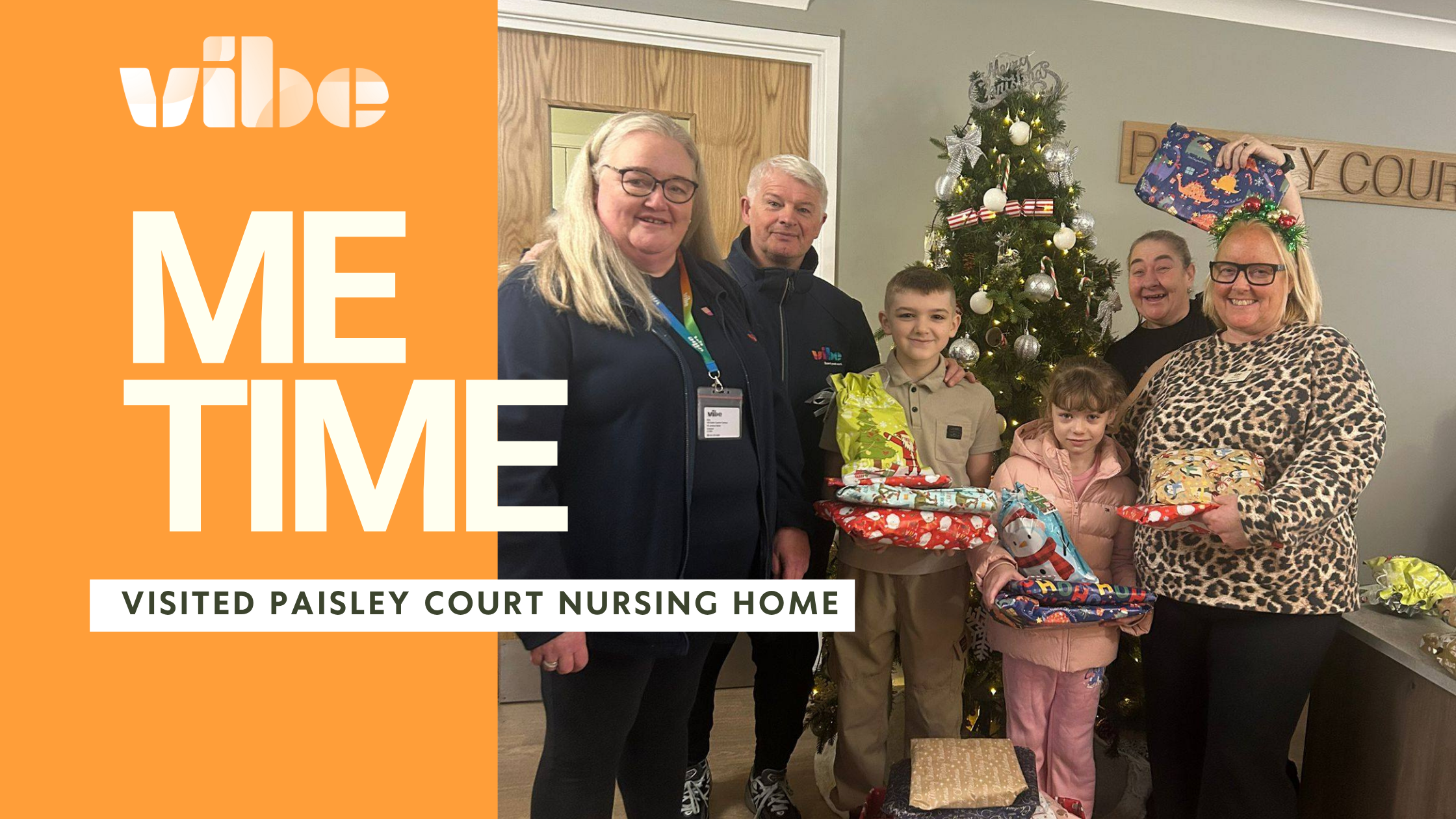 Vibe UK’s Me Time Group Strengthens Community Links with Paisley Court Nursing Home Visit