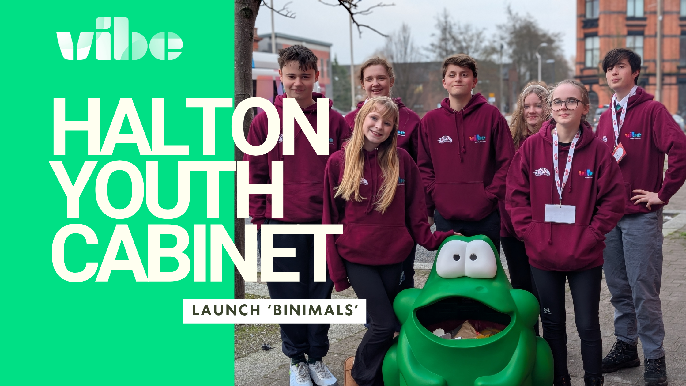 Halton youngsters launch 'Binimals' to keep borough cleaner