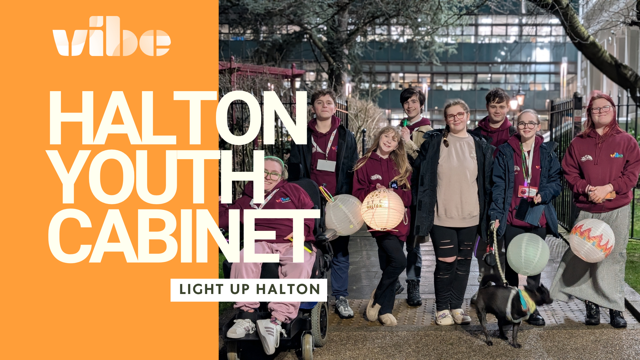 Halton Youth Cabinet hosts Light Up Halton in Runcorn