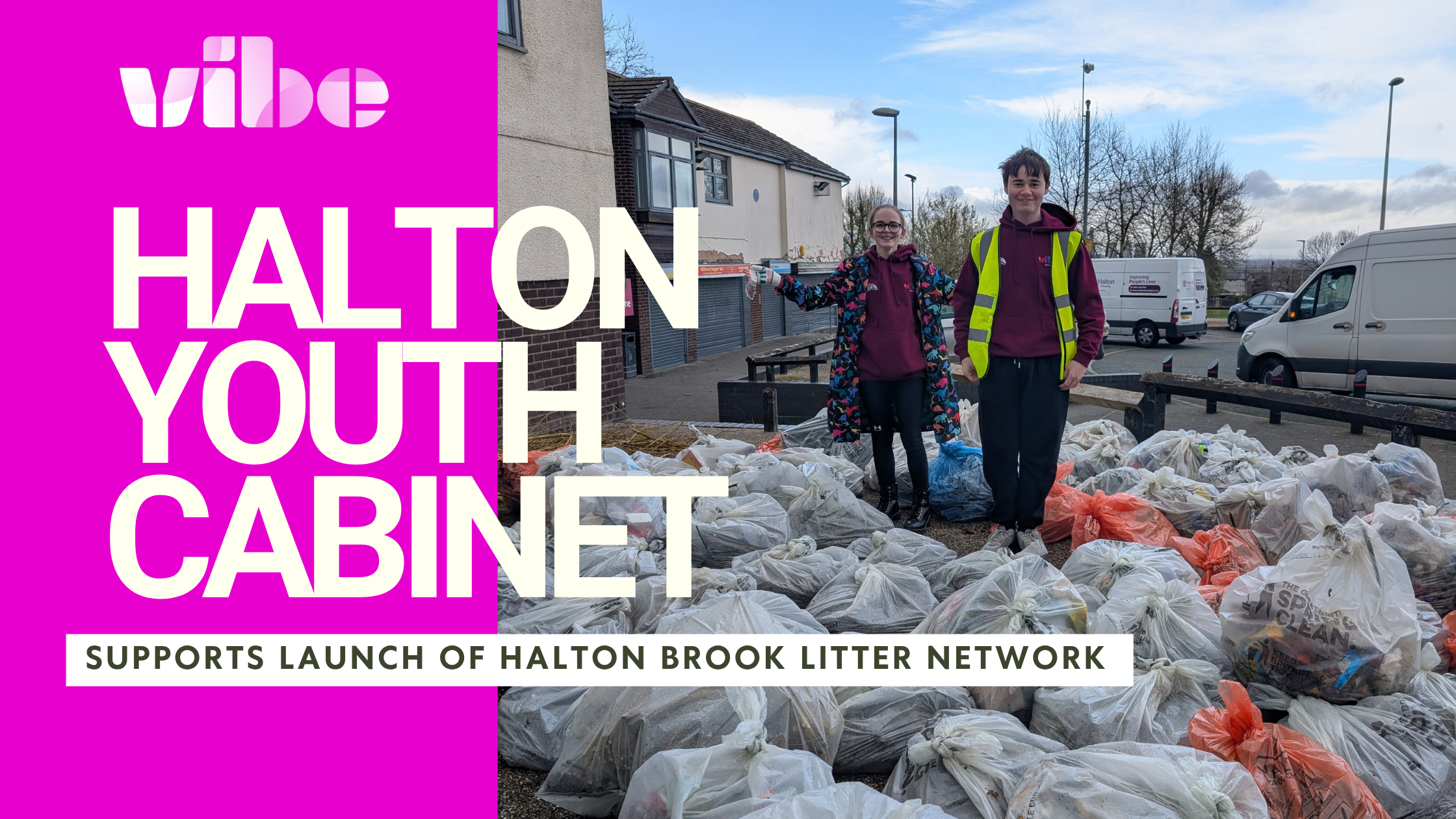 Halton Youth Cabinet Supports Launch of Halton Brook Litter Network with Community Action Day