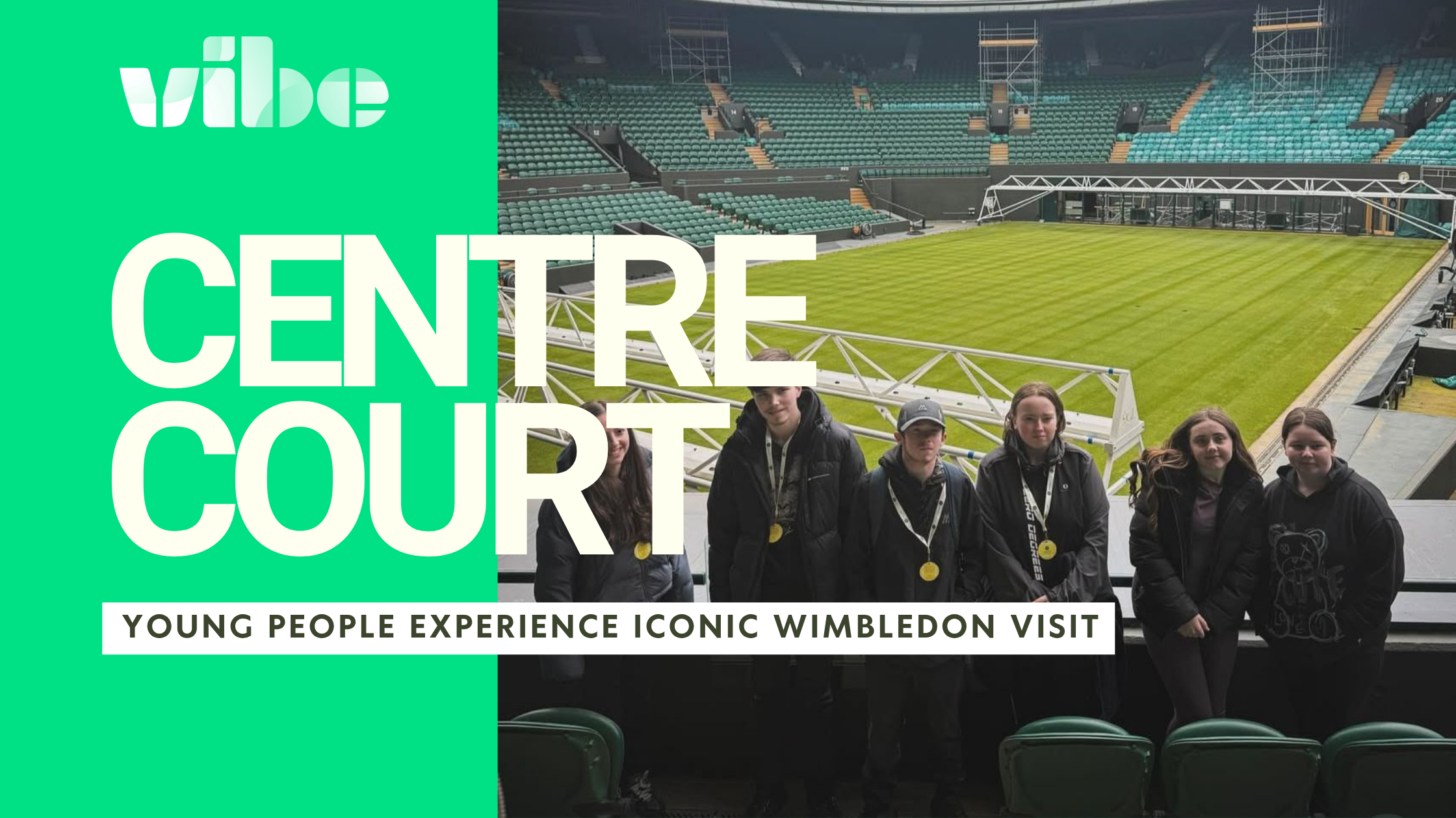 Vibe UK Young People Experience Iconic Wimbledon Visit