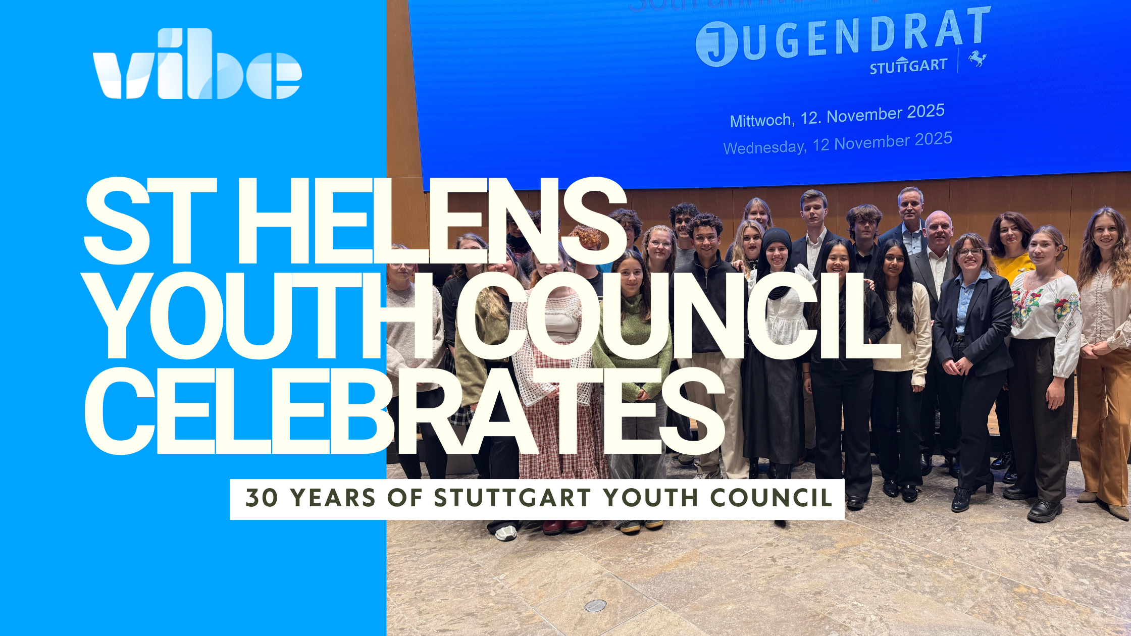 St Helens Youth Council Celebrates 30 Years of Stuttgart Youth Council