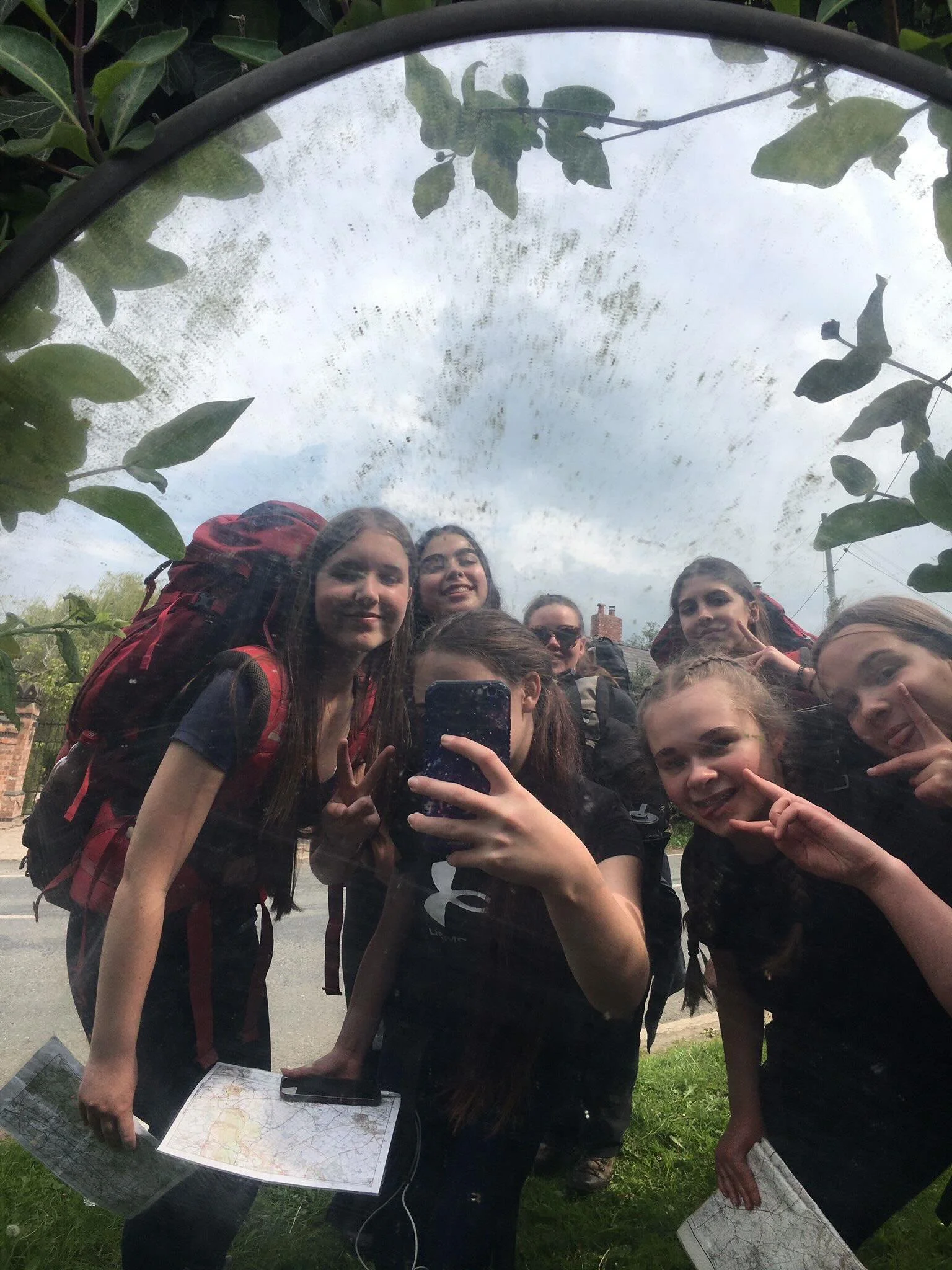 One of 6 @wirralgirls #DofE groups out on their residential this weekend with #VibeOutdoors! We love bringing #YouthWork to the #Outdoors and being able to offer young people a chance to challenge and learn while exploring! Lovely dry weather for the