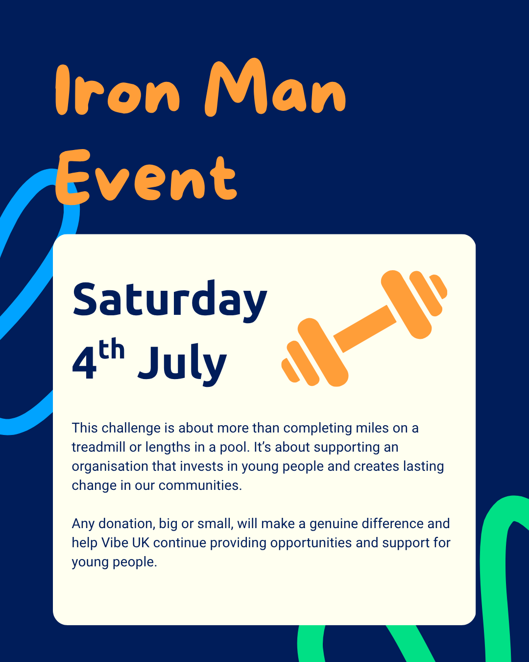 Vibe's Iron Man Event