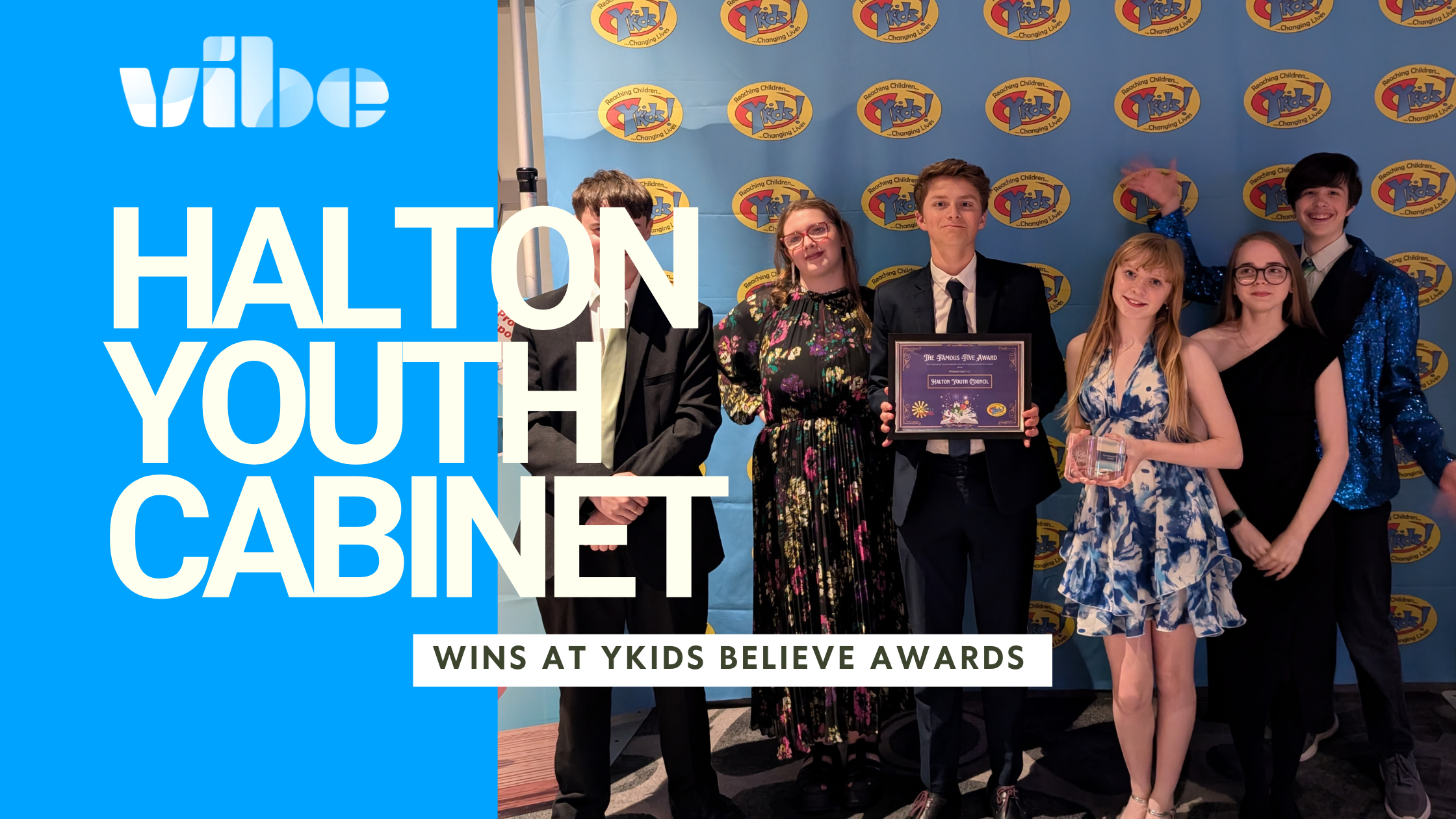 Halton Youth Cabinet Celebrated with Ykids Believe Award