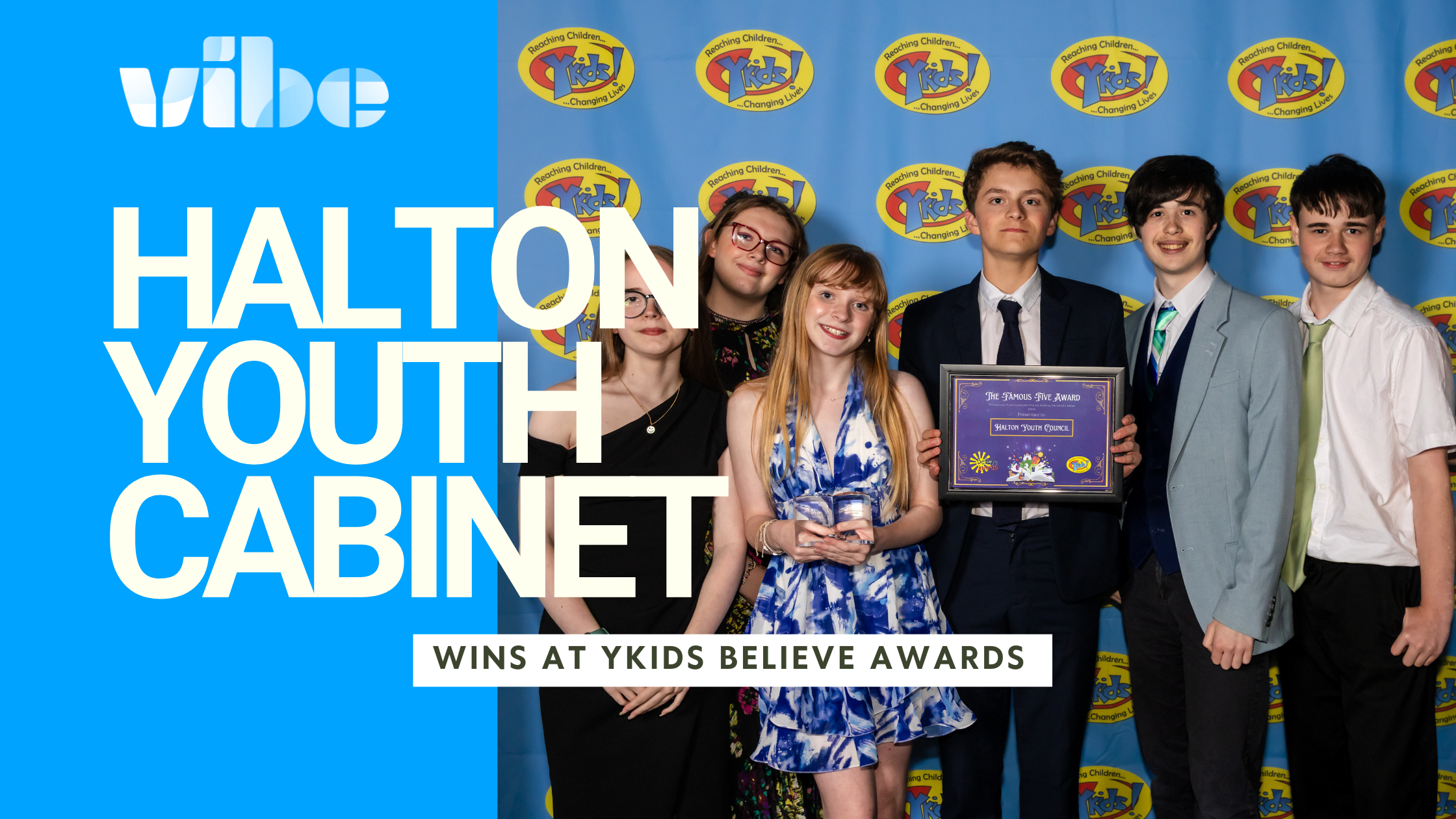 Halton Youth Cabinet Celebrated with Ykids Believe Award