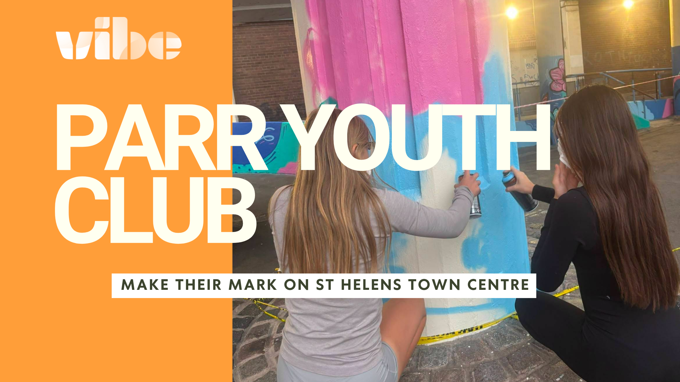 Parr Youth Club Young People Make Their Mark on St Helens Town Centre