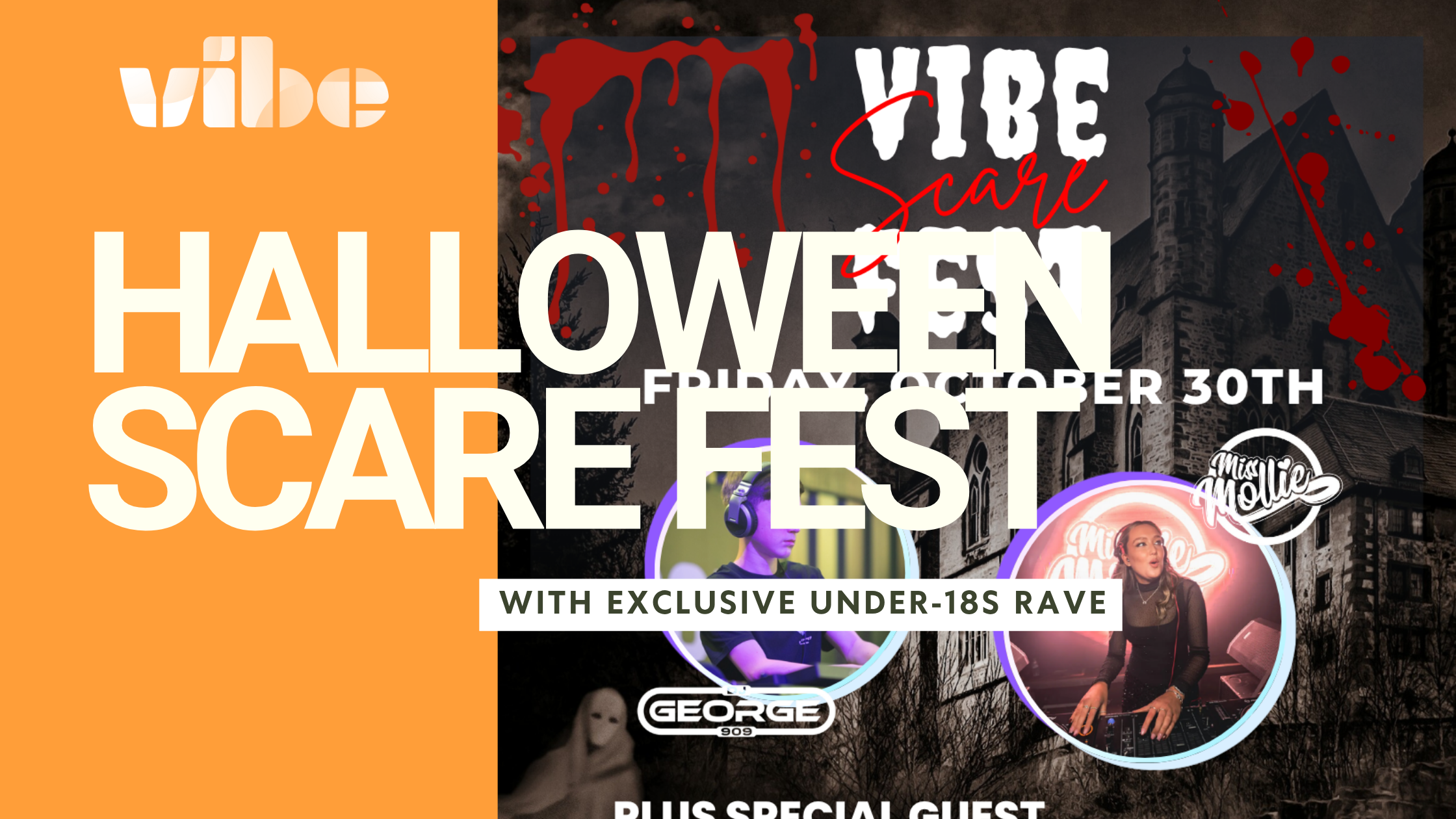 Vibe UK Brings Halloween Scare Fest to Widnes with Exclusive Under-18s Rave