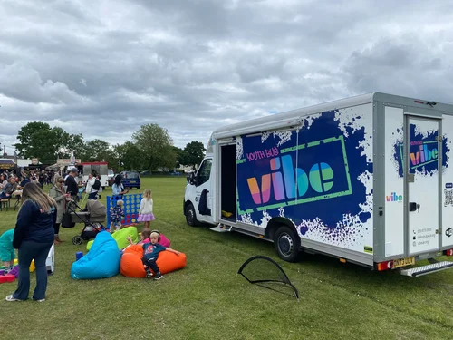 Youth Bus Two at Event