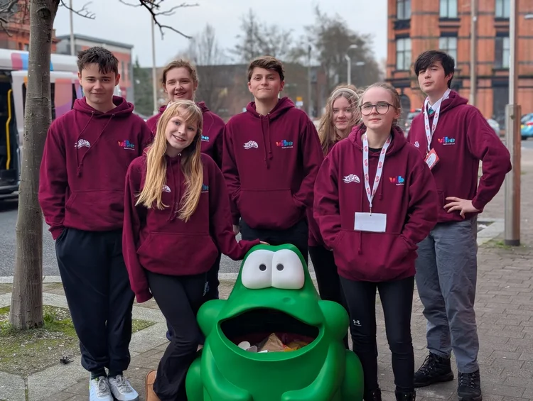 Young people taking part in Halton Youth Cabinet