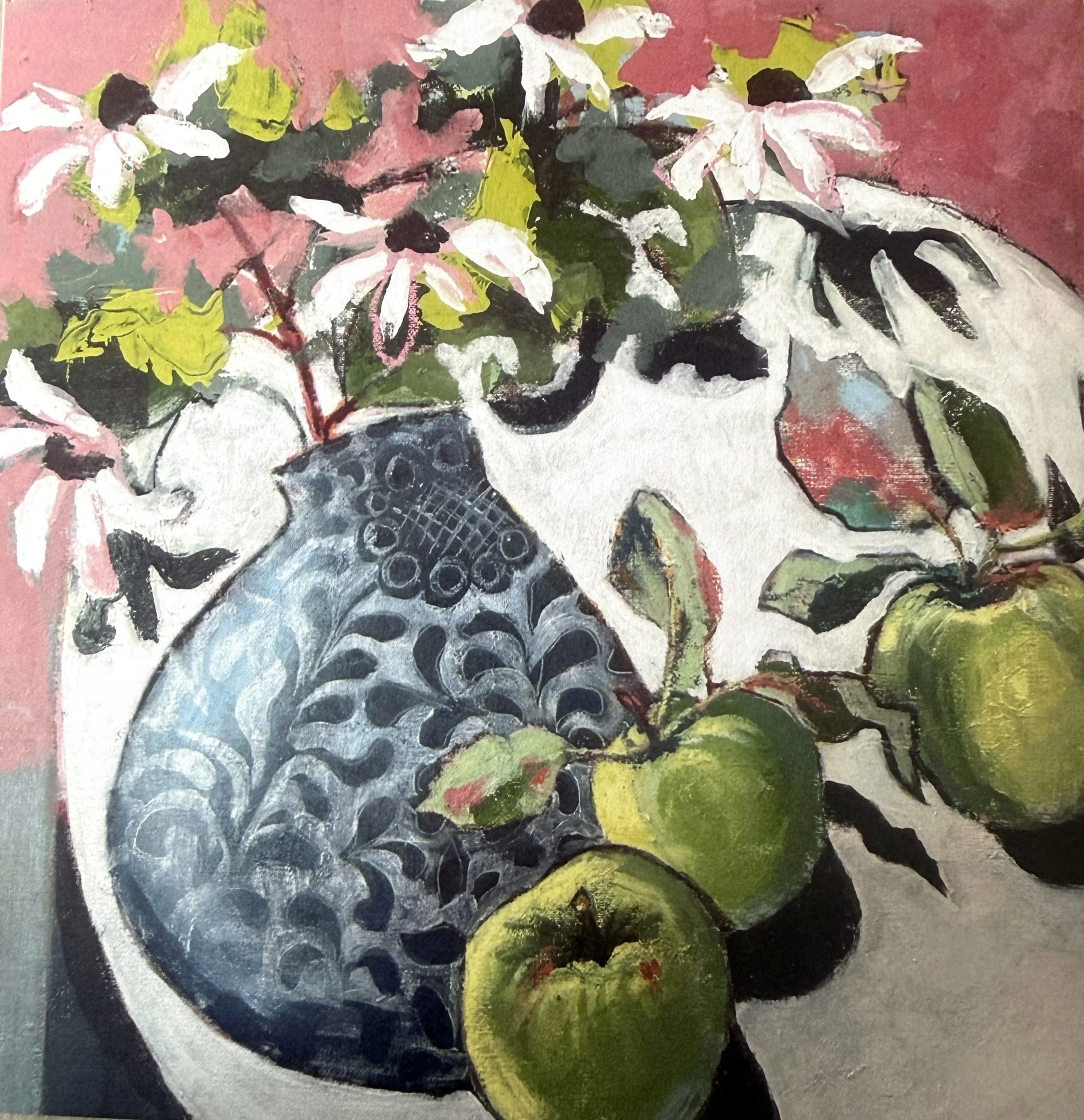 'Cooking Apples' greetings card