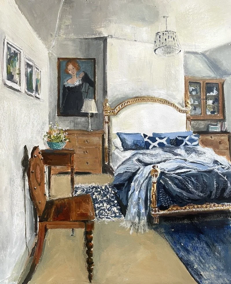 Amadeus and the Blue Bedroom