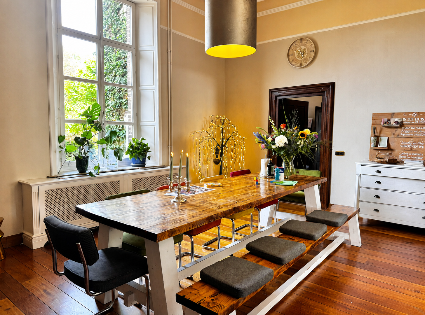 Eetkamer recovery house limburg ISA Power