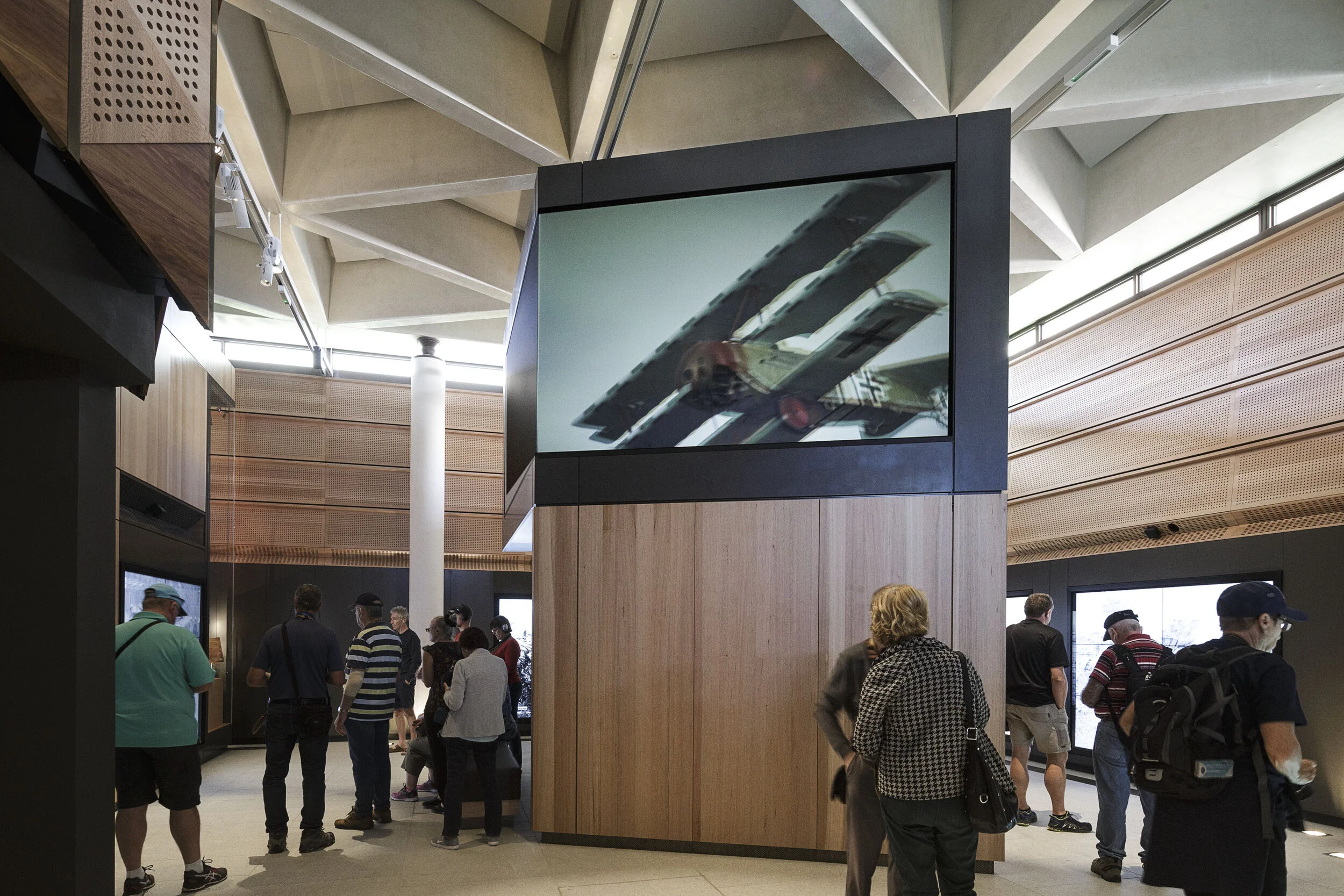 Interpretive design of Sir John Monash Centre, Villas Bretoneaux, France, with Convergence Design. Image: Gollings Photography.