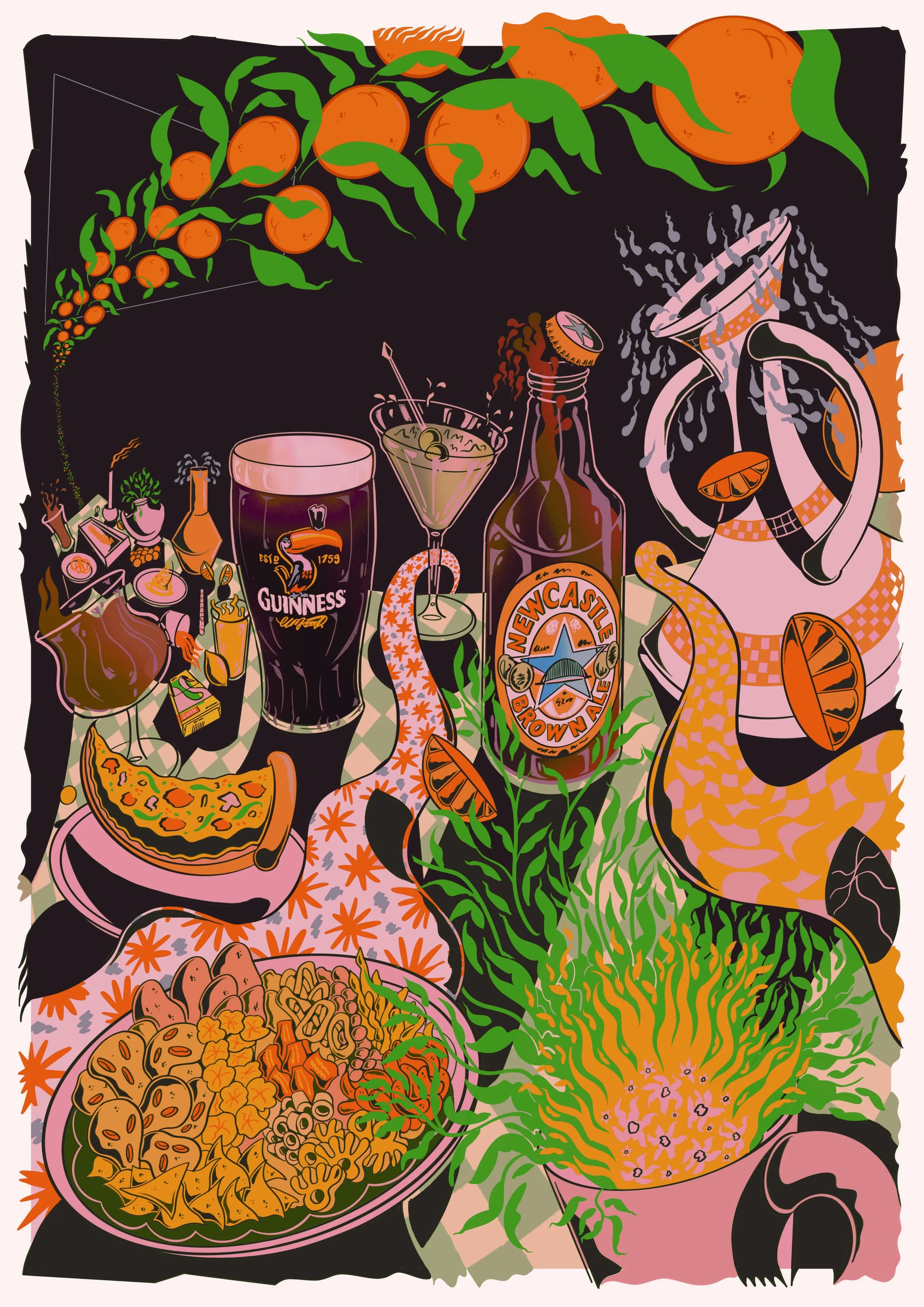 Adam Menzies - Newcastle Brown Buffett - A2 Canson 310.jpg