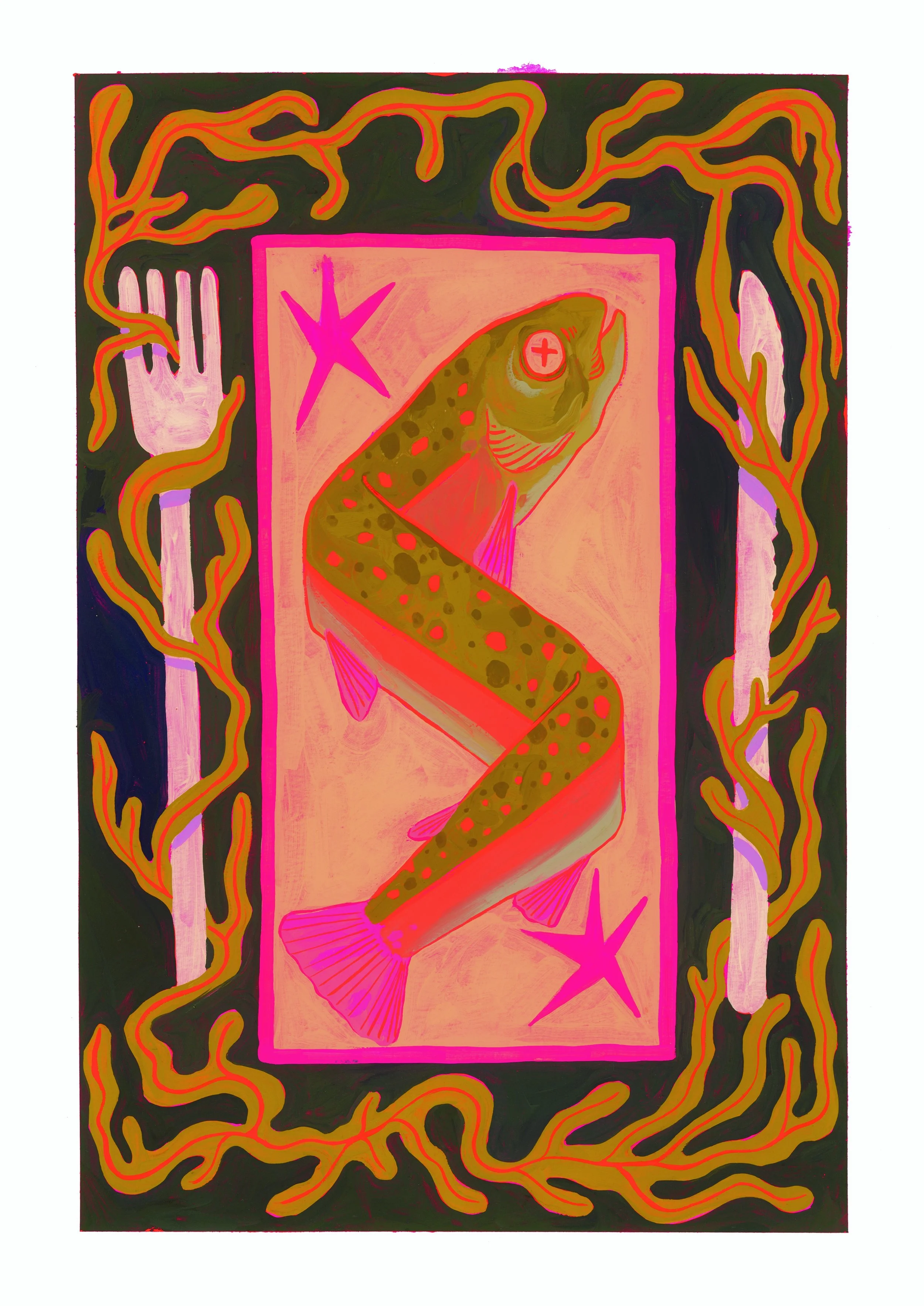 Cowboy Soup - Seaweed - German Etching A3.jpg