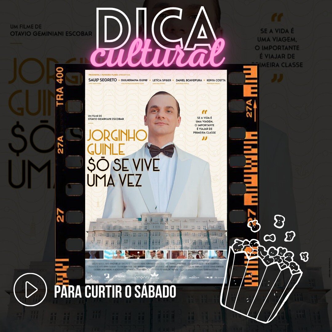 &quot;Jorginho Guinle: S&oacute; se vive uma vez!&quot; &eacute; um document&aacute;rio brasileiro dirigido por Ot&aacute;vio Escobar e lan&ccedil;ado em 2017. O filme retrata a vida de Jorginho Guinle, um dos personagens mais ic&ocirc;nicos e extrav