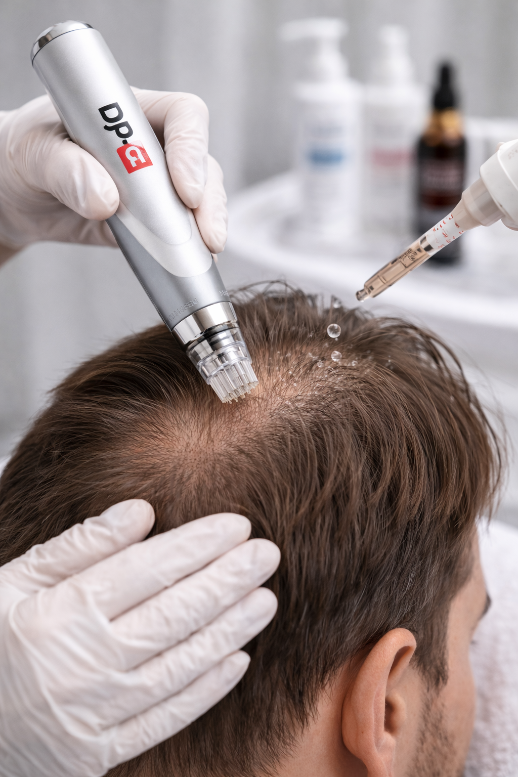 microneedling - CUIR CHEVELU (croissance + densité)