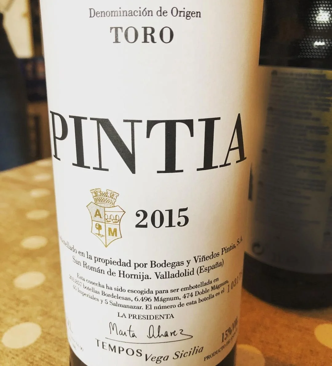 Pintia 2015 - D.O. Toro, Spain.