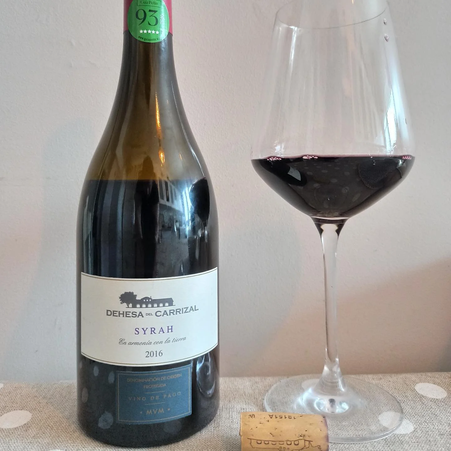 Syrah Vino de Pago 2016 - Finca Dehesa del Carrizal - Castille-la-Manche, Spain.