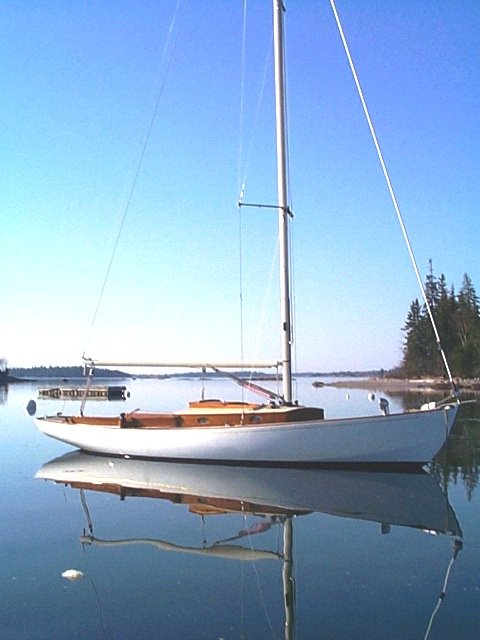 Center Harbor 31 on its mooring.